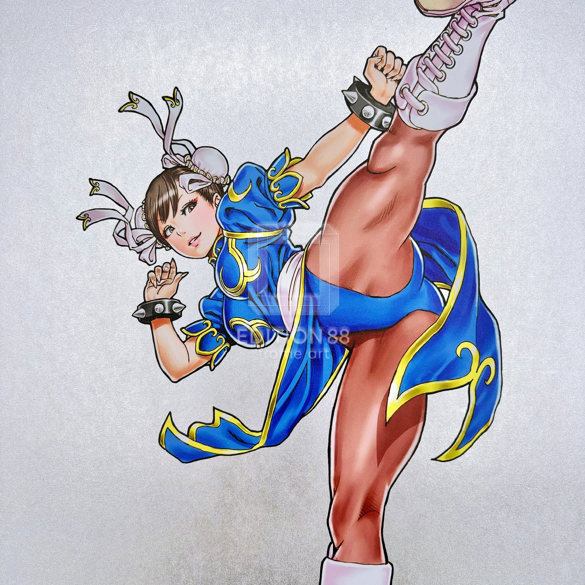 「STREET FIGHTER 美少女」88グラフ シルバー仕様 春麗/ 山下しゅんや(直筆サイン入り/限定100枚) 88グラフ Edition88