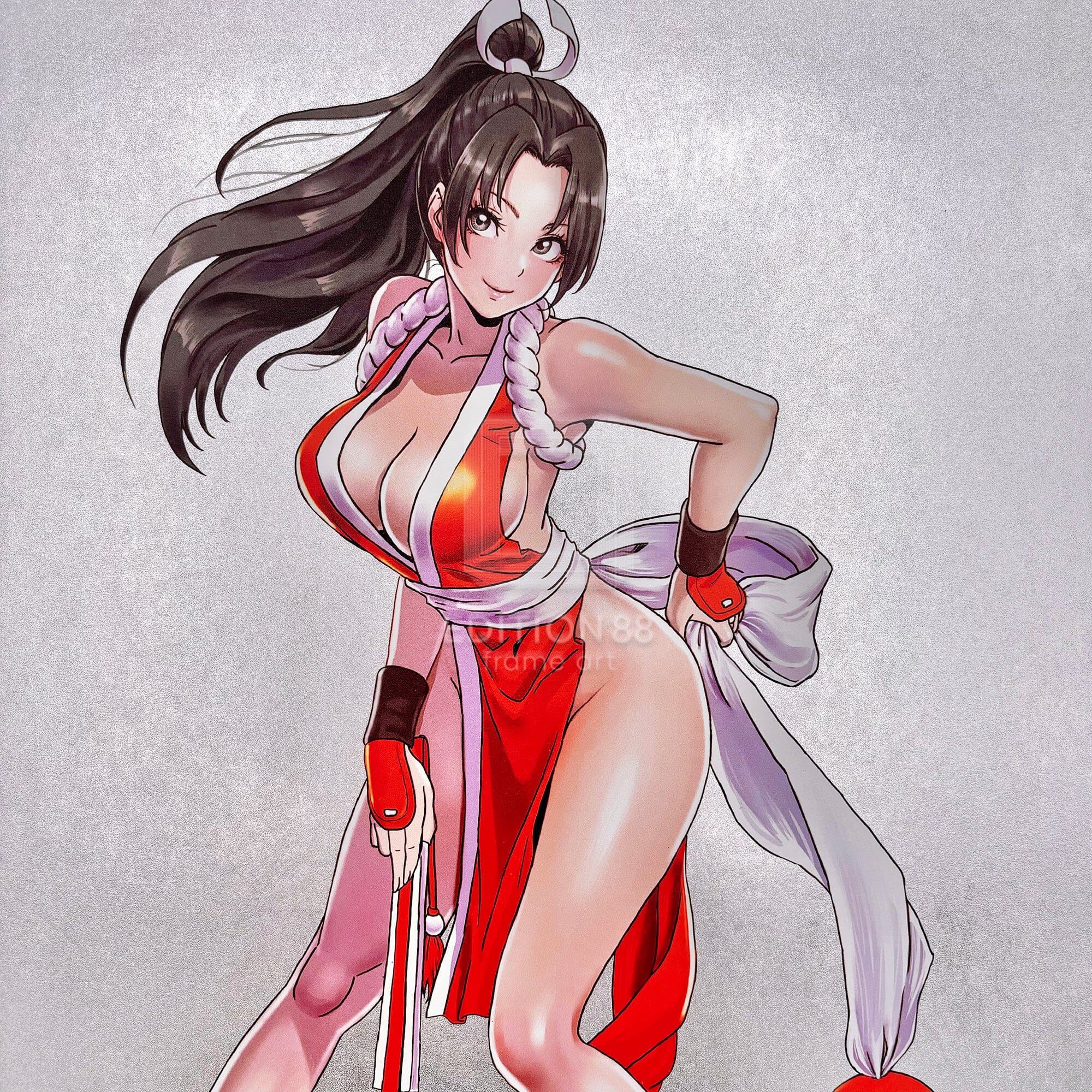 「SNK 美少女 」88グラフ シルバー仕様 不知火舞 /山下しゅんや(直筆サイン入り/限定200枚) 88グラフ Edition88