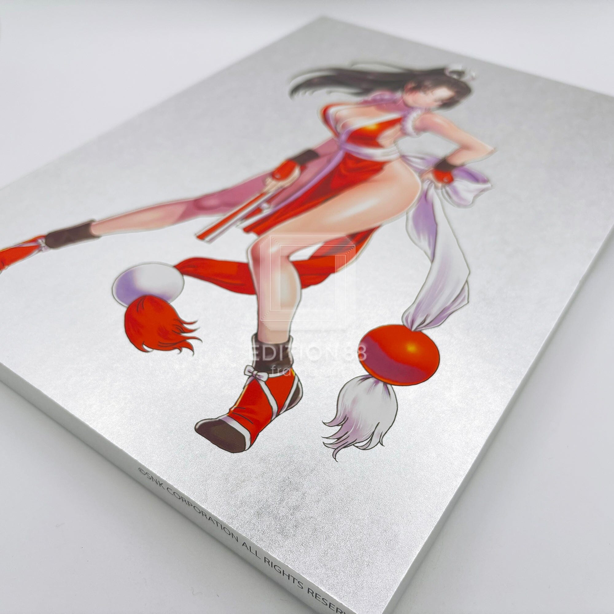 「SNK 美少女 」88グラフ シルバー仕様 不知火舞 /山下しゅんや(直筆サイン入り/限定200枚) 88グラフ Edition88