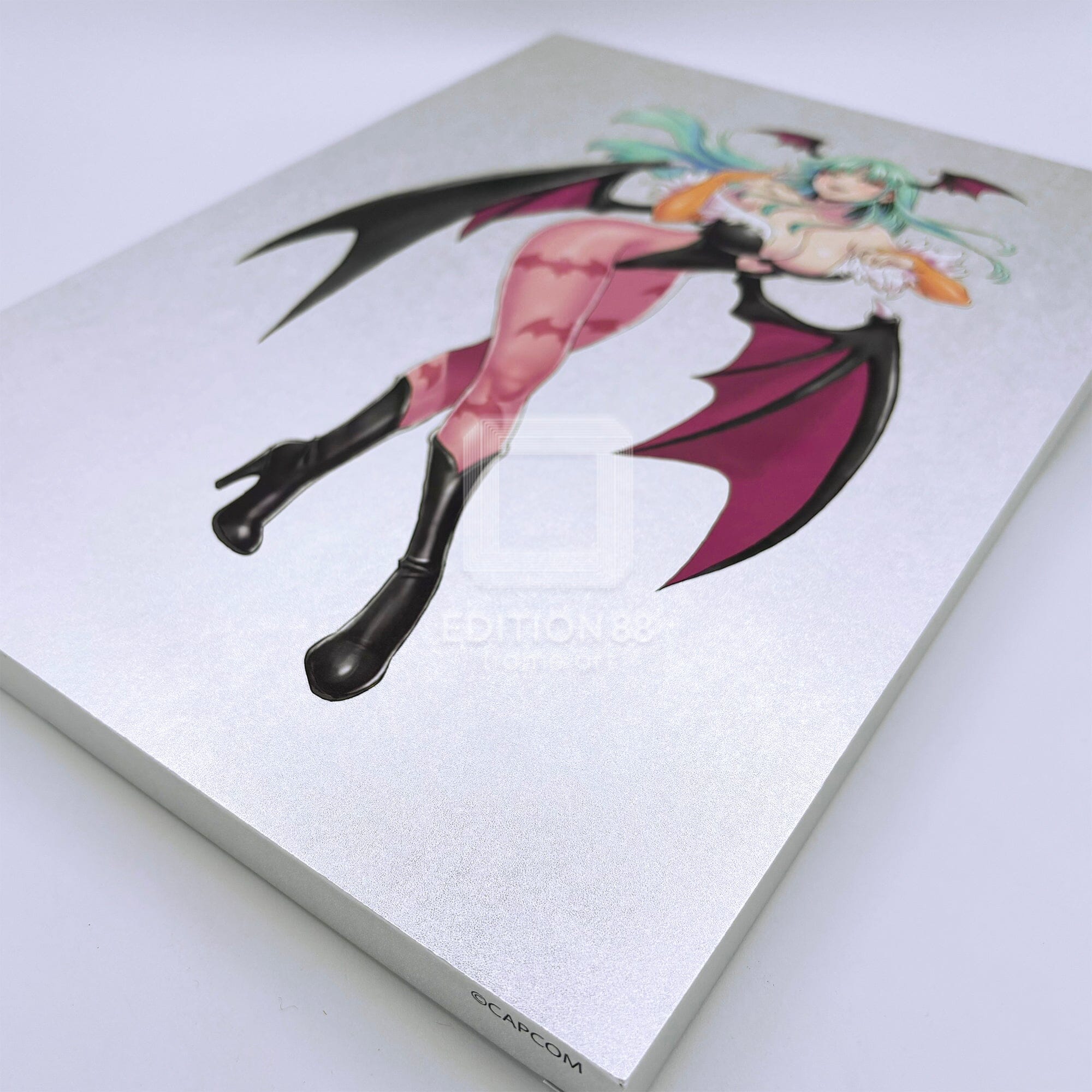 「ヴァンパイア 美少女」88グラフ シルバー仕様 モリガン/ 山下しゅんや(直筆サイン入り/限定100枚) 88グラフ Edition88