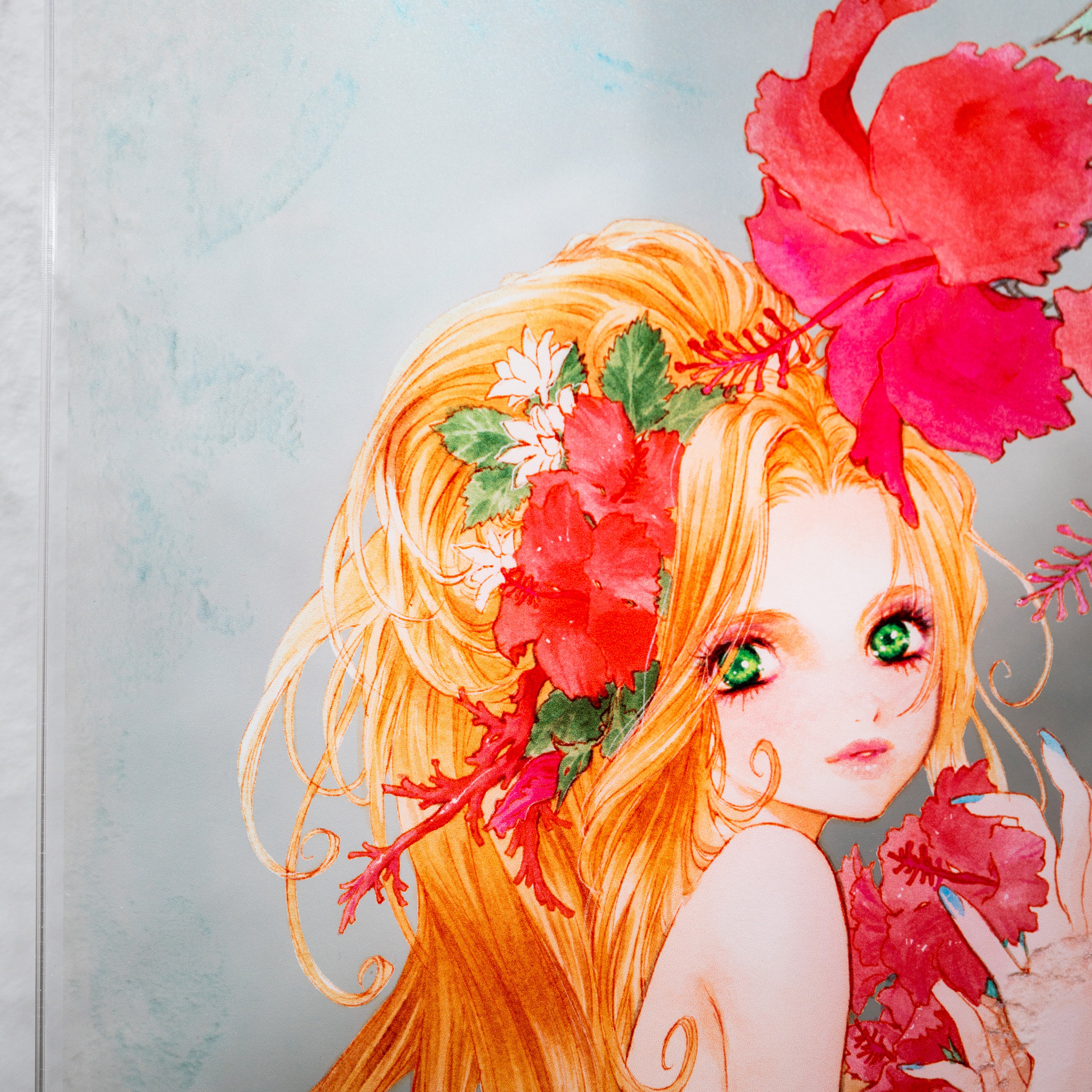 アクリルアート「Hibiscus」/いのまたむつみ