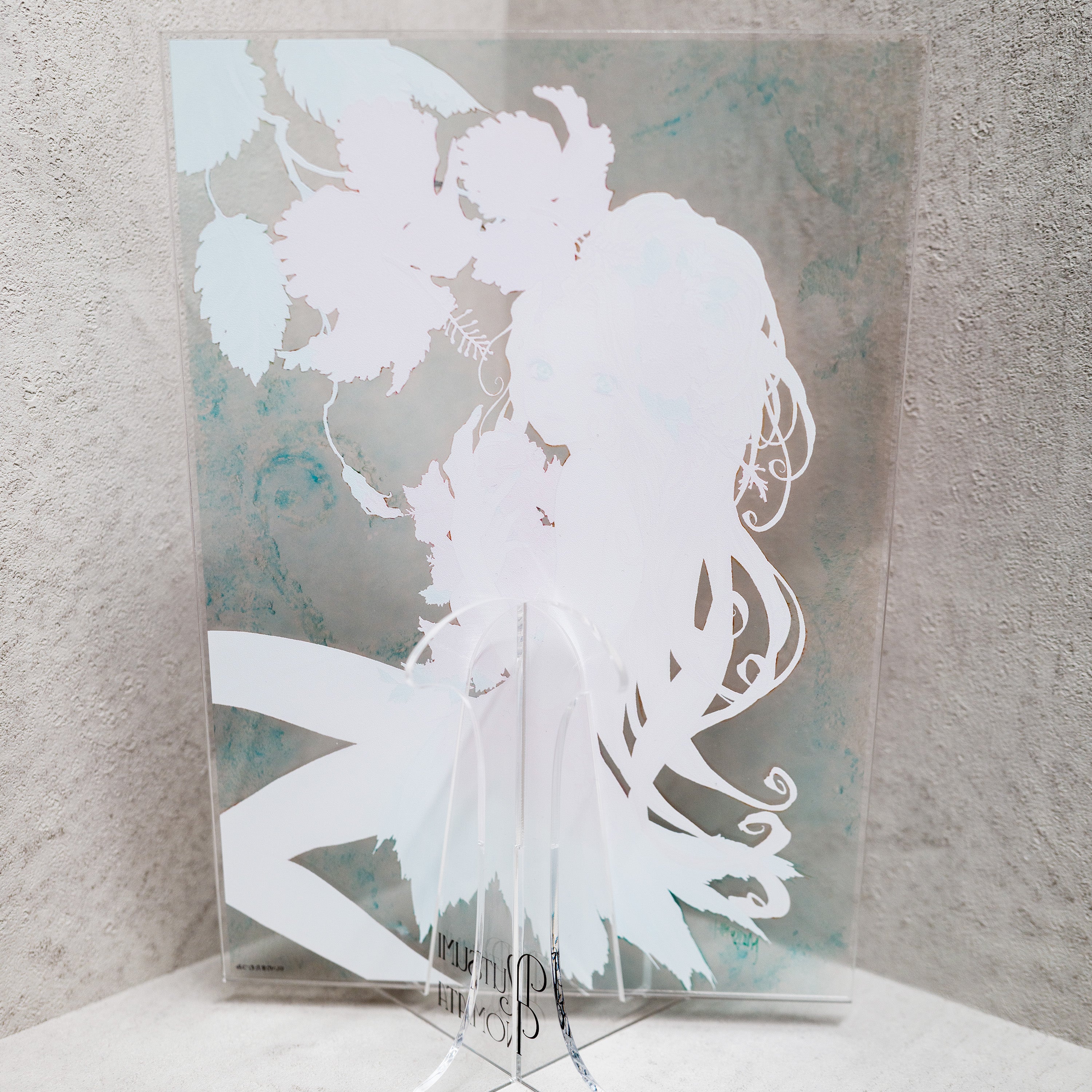 アクリルアート「Hibiscus」/いのまたむつみ