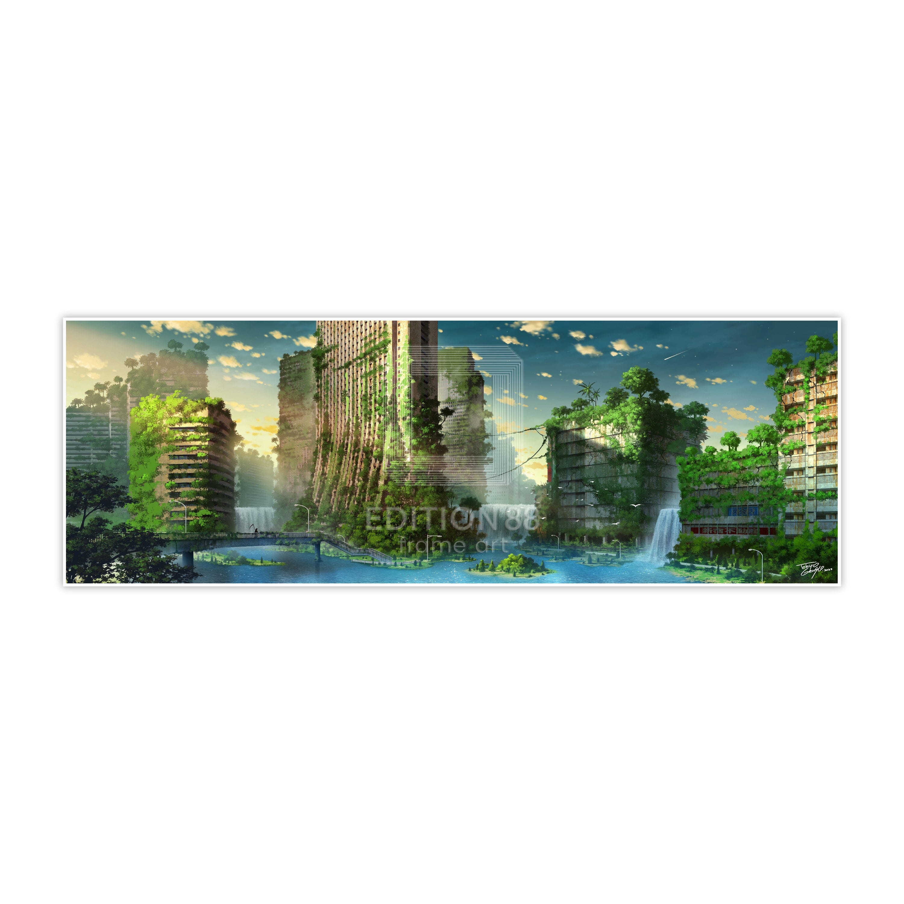 88グラフ 新宿西口幻想/ 東京幻想(直筆サイン入り / 限定21枚) 88グラフ Edition88
