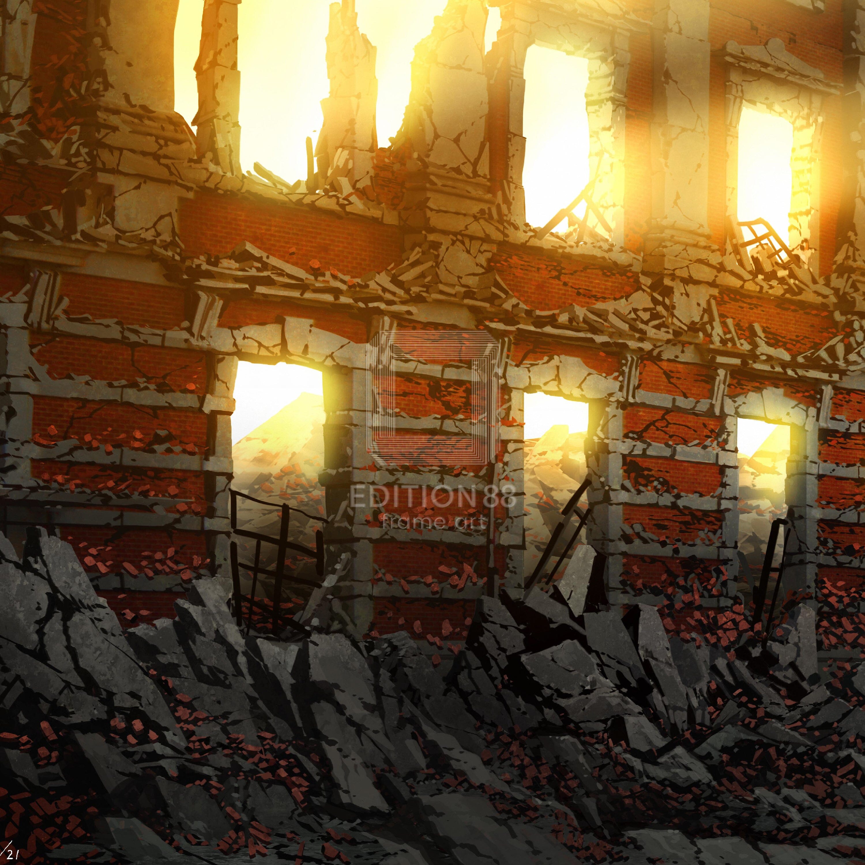 88グラフ 東京駅幻想/ 東京幻想(直筆サイン入り / 限定21枚) 88グラフ Edition88