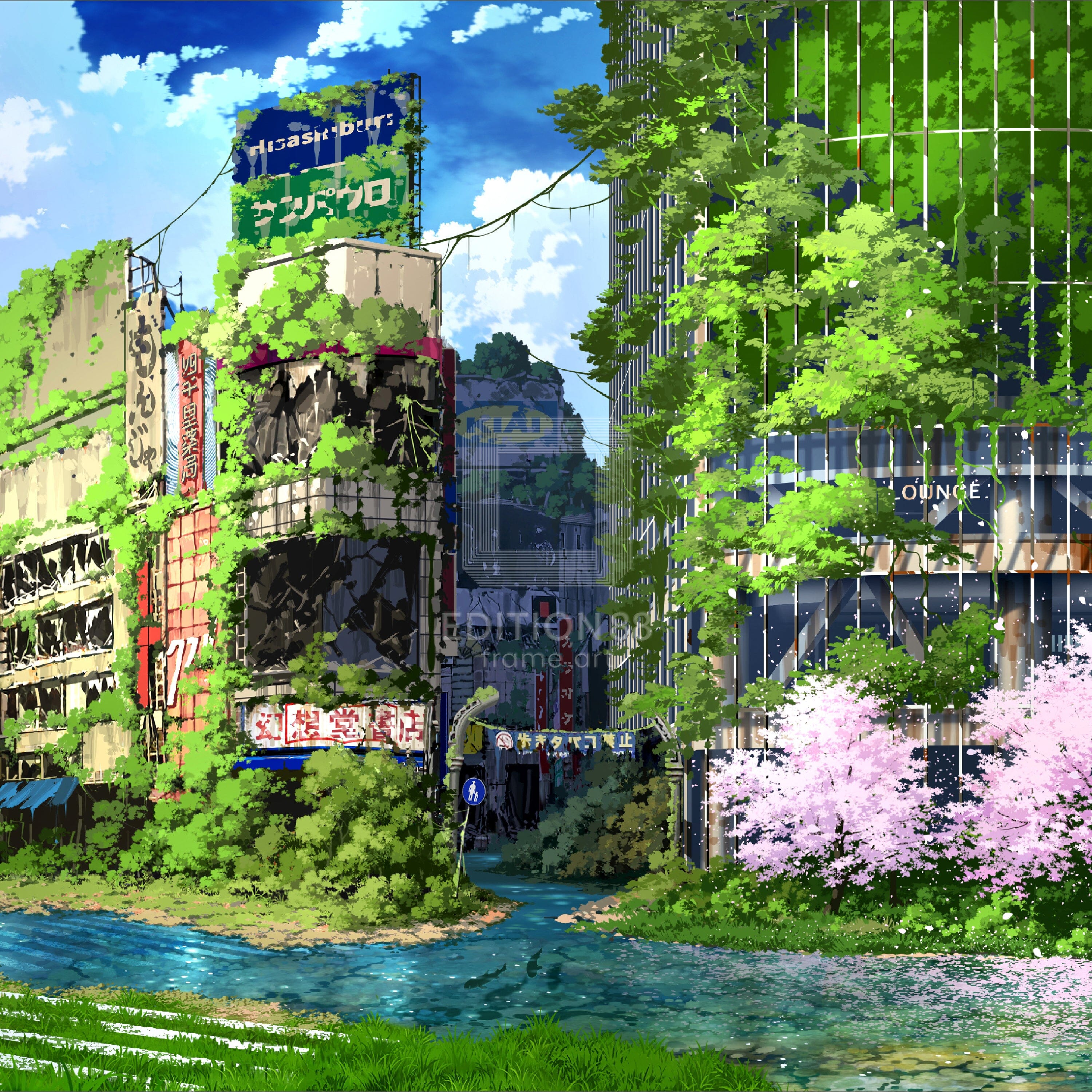 88グラフ 渋谷スクランブル交差点幻想/ 東京幻想(直筆サイン入り / 限定24枚) 88グラフ Edition88