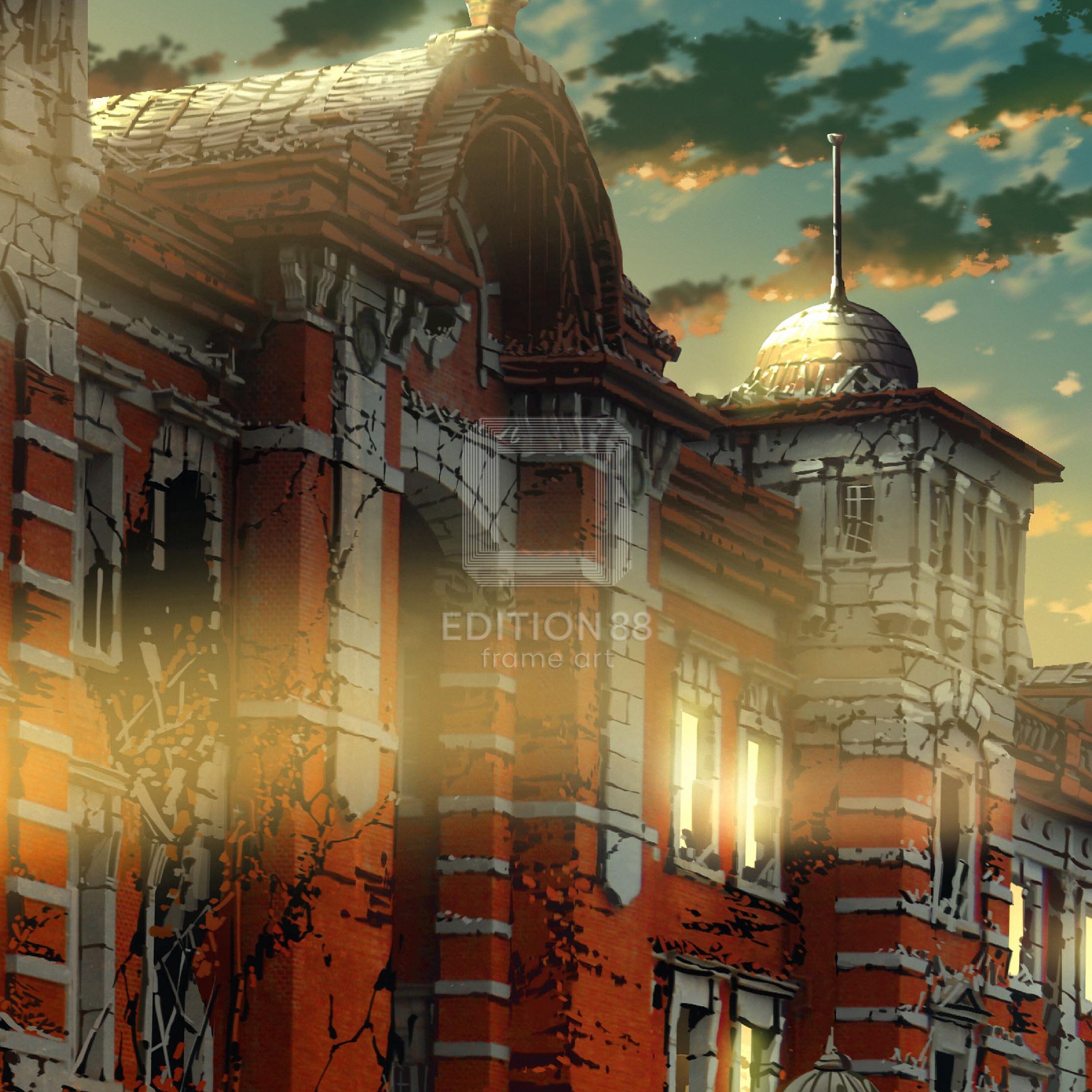 88グラフ 東京駅幻想/ 東京幻想(直筆サイン入り / 限定21枚) 88グラフ Edition88