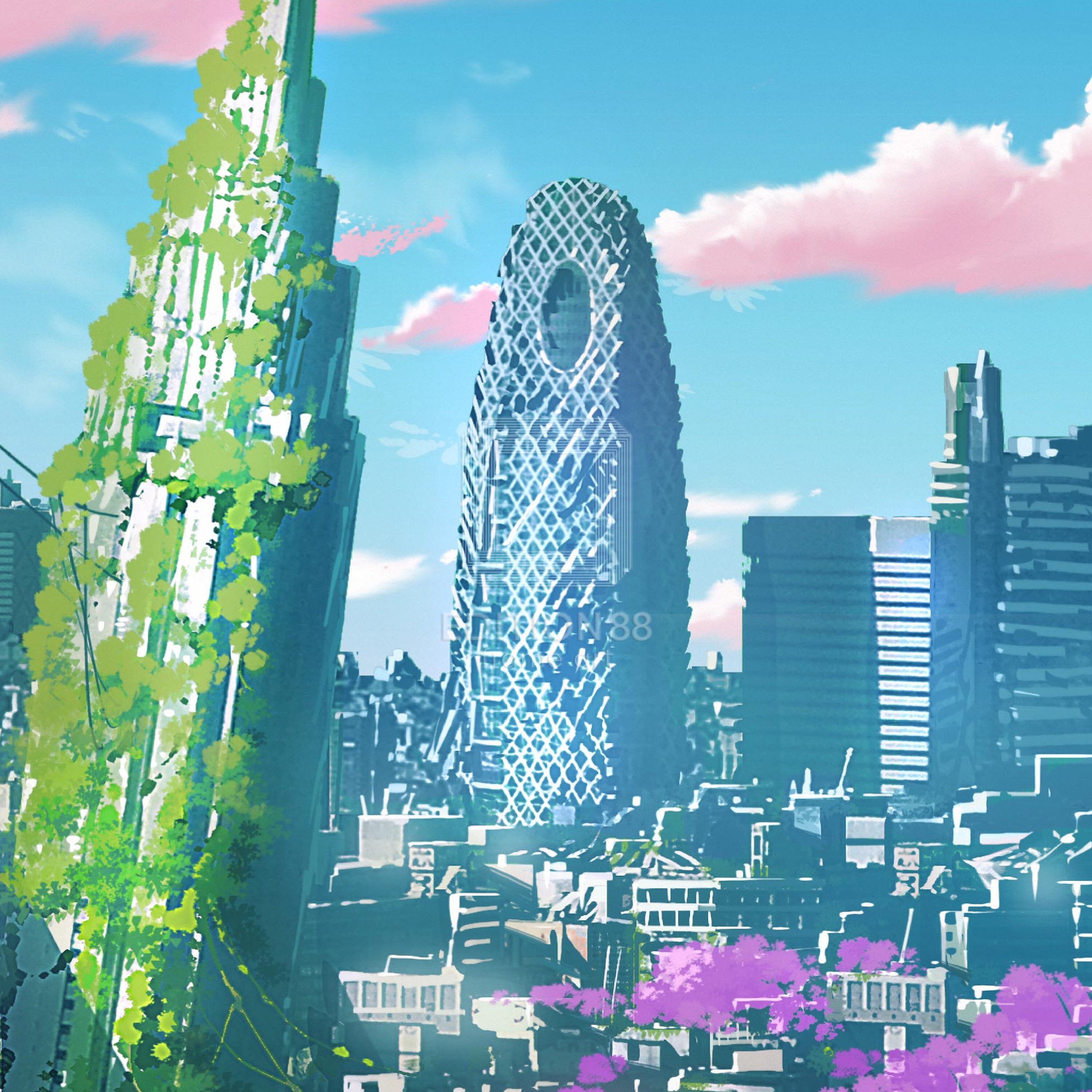 88グラフ 新宿高層ビル幻想 春/ 東京幻想(直筆サイン入り / 限定21枚) 88グラフ Edition88