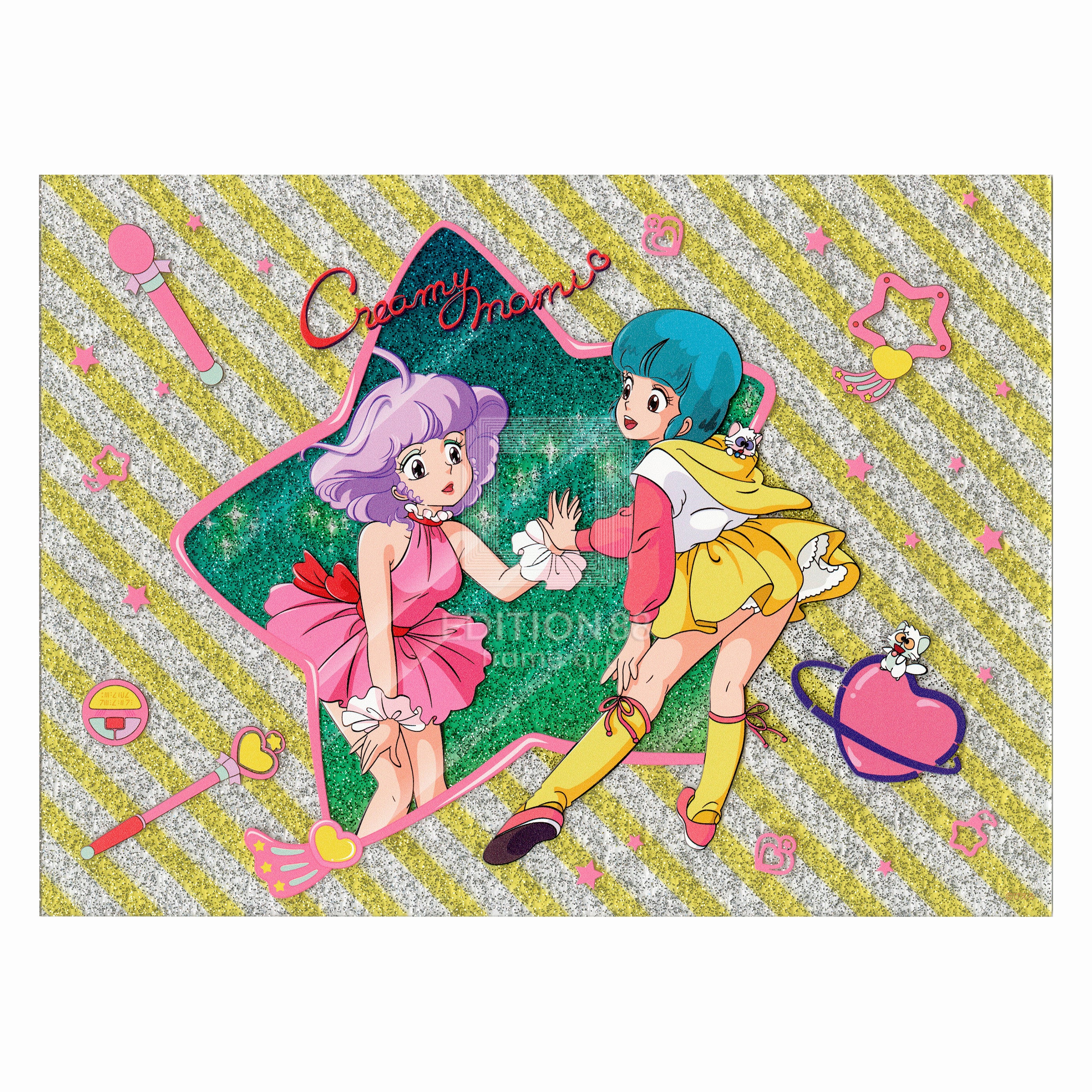 「魔法の天使クリィミーマミ」88グラフ アクリル2 (マミ&優)