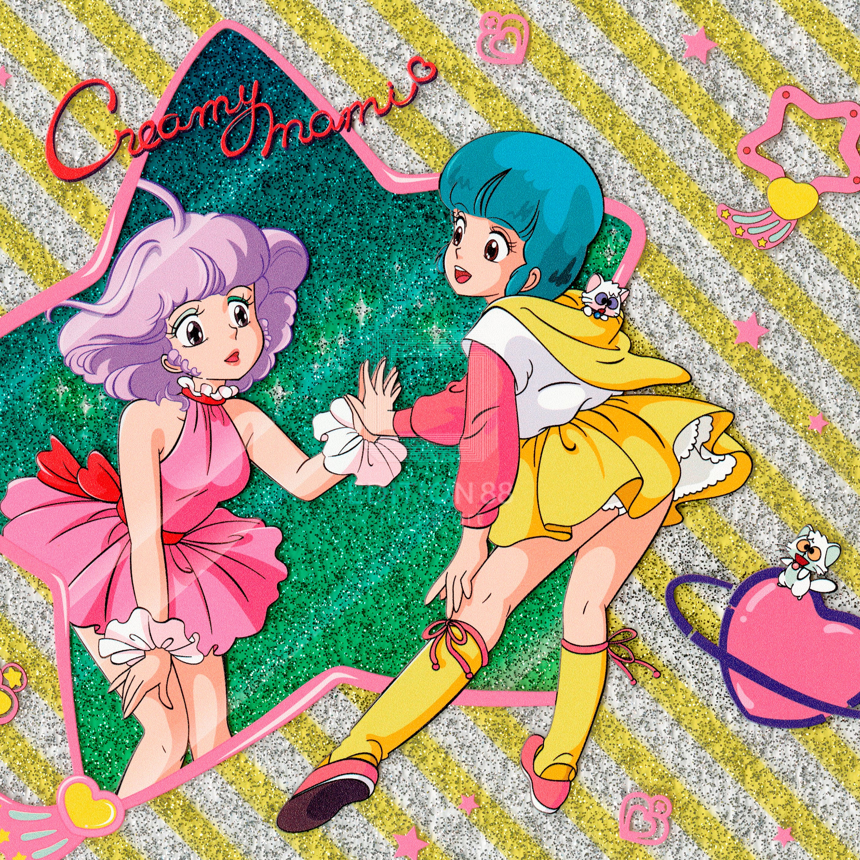 「魔法の天使クリィミーマミ」88グラフ アクリル2 (マミ&優)