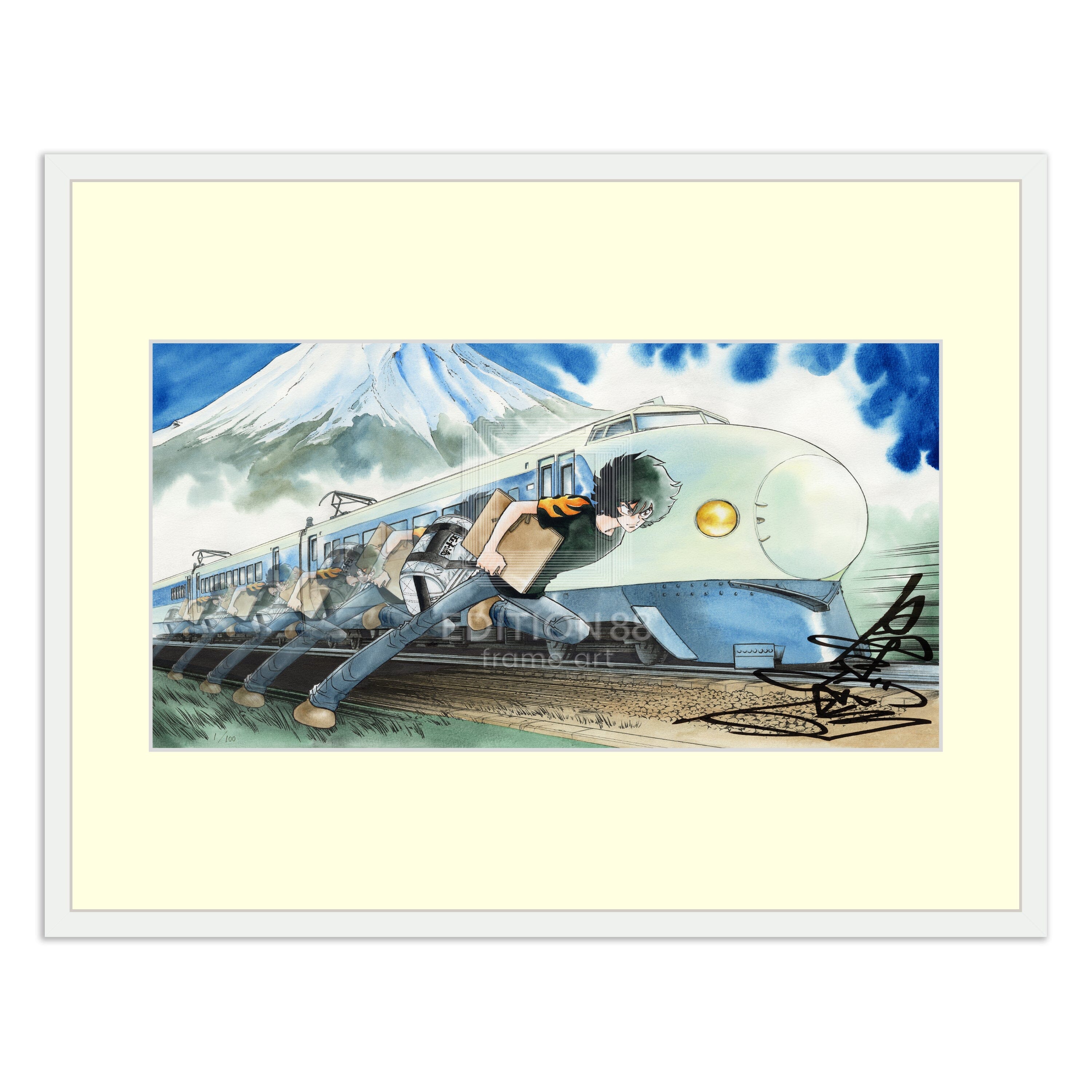 「アオイホノオ」88グラフ1/島本和彦(直筆サイン入り / 限定100枚) 88グラフ Edition88