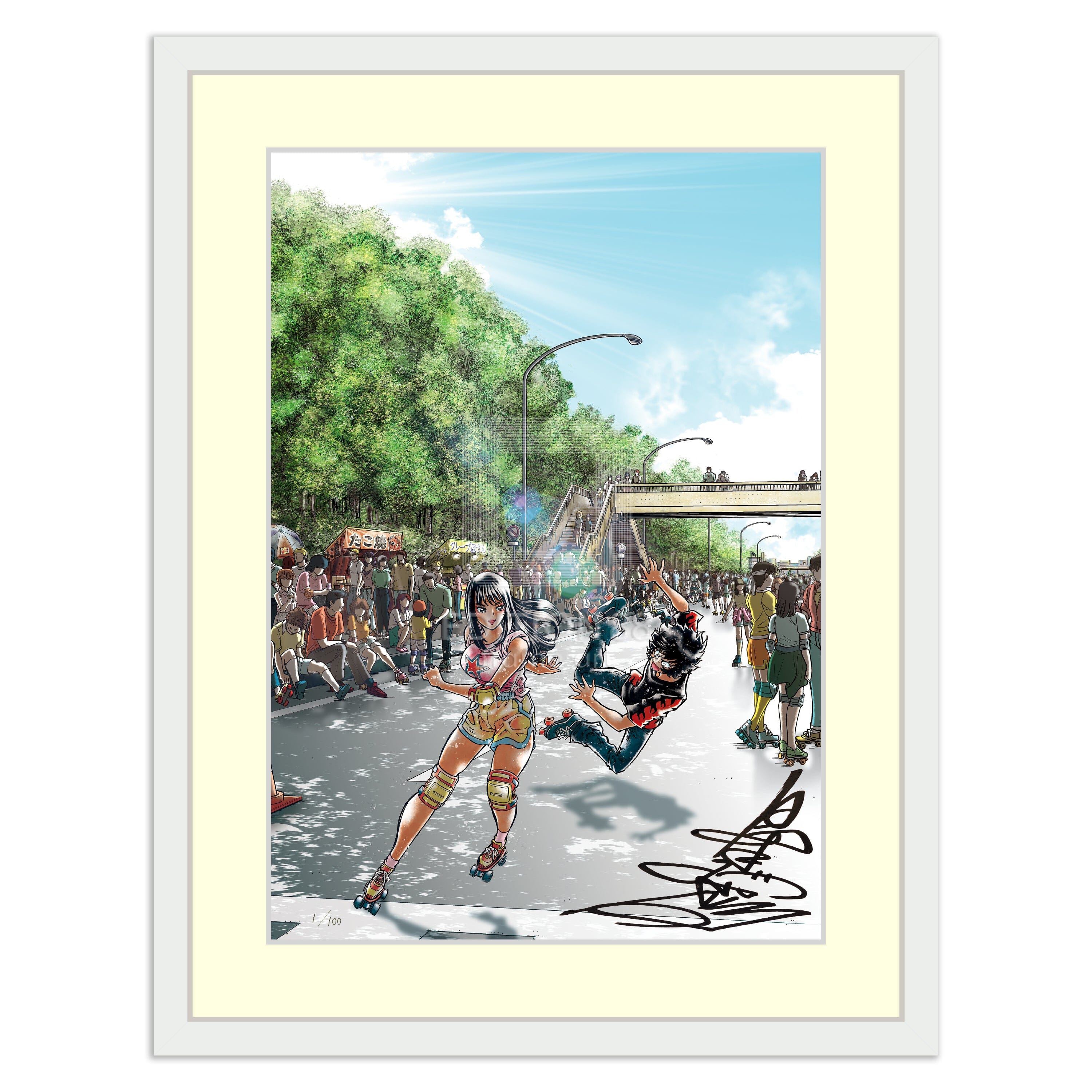 「アオイホノオ」88グラフ2/島本和彦(直筆サイン入り / 限定100枚) 88グラフ Edition88