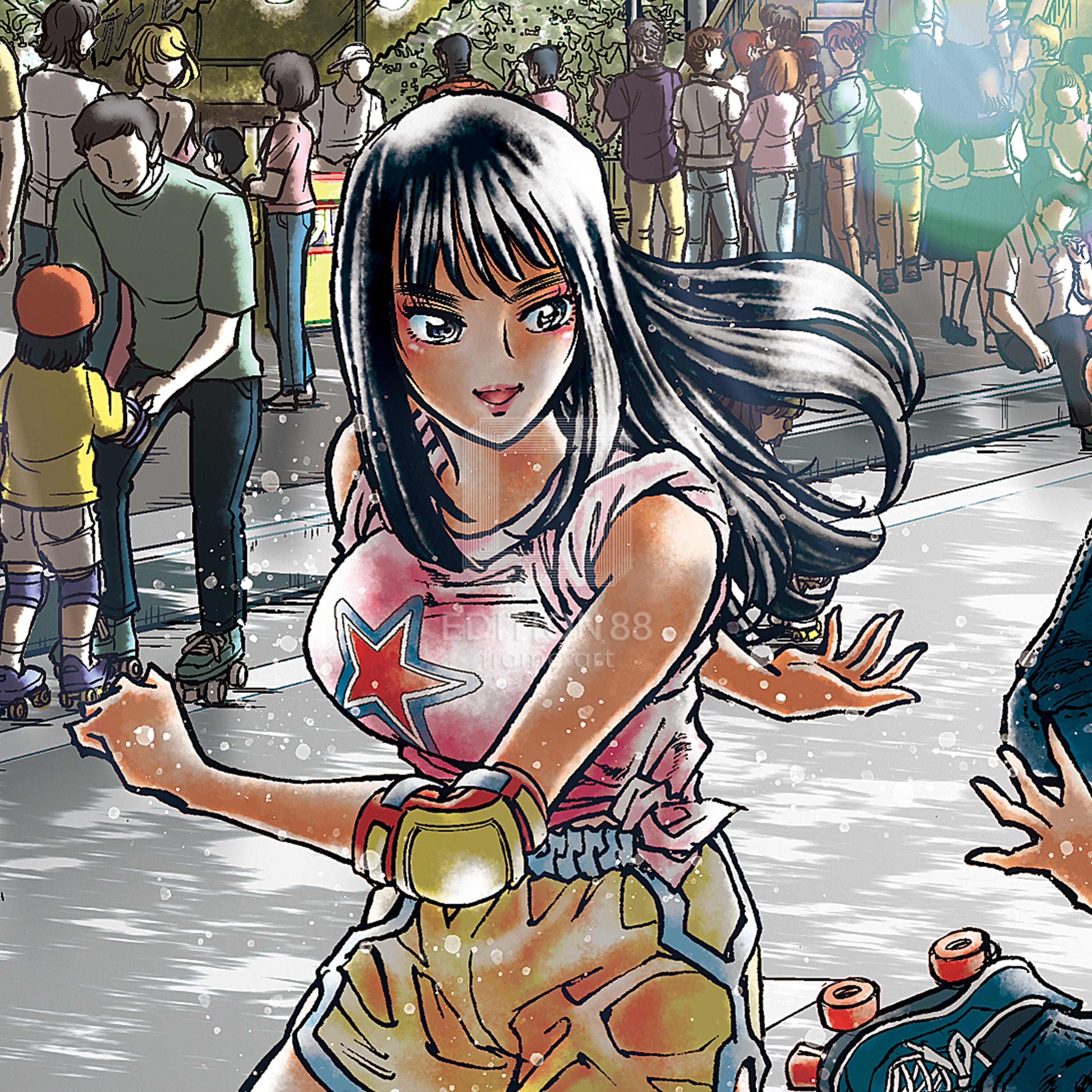 「アオイホノオ」88グラフ2/島本和彦(直筆サイン入り / 限定100枚) 88グラフ Edition88