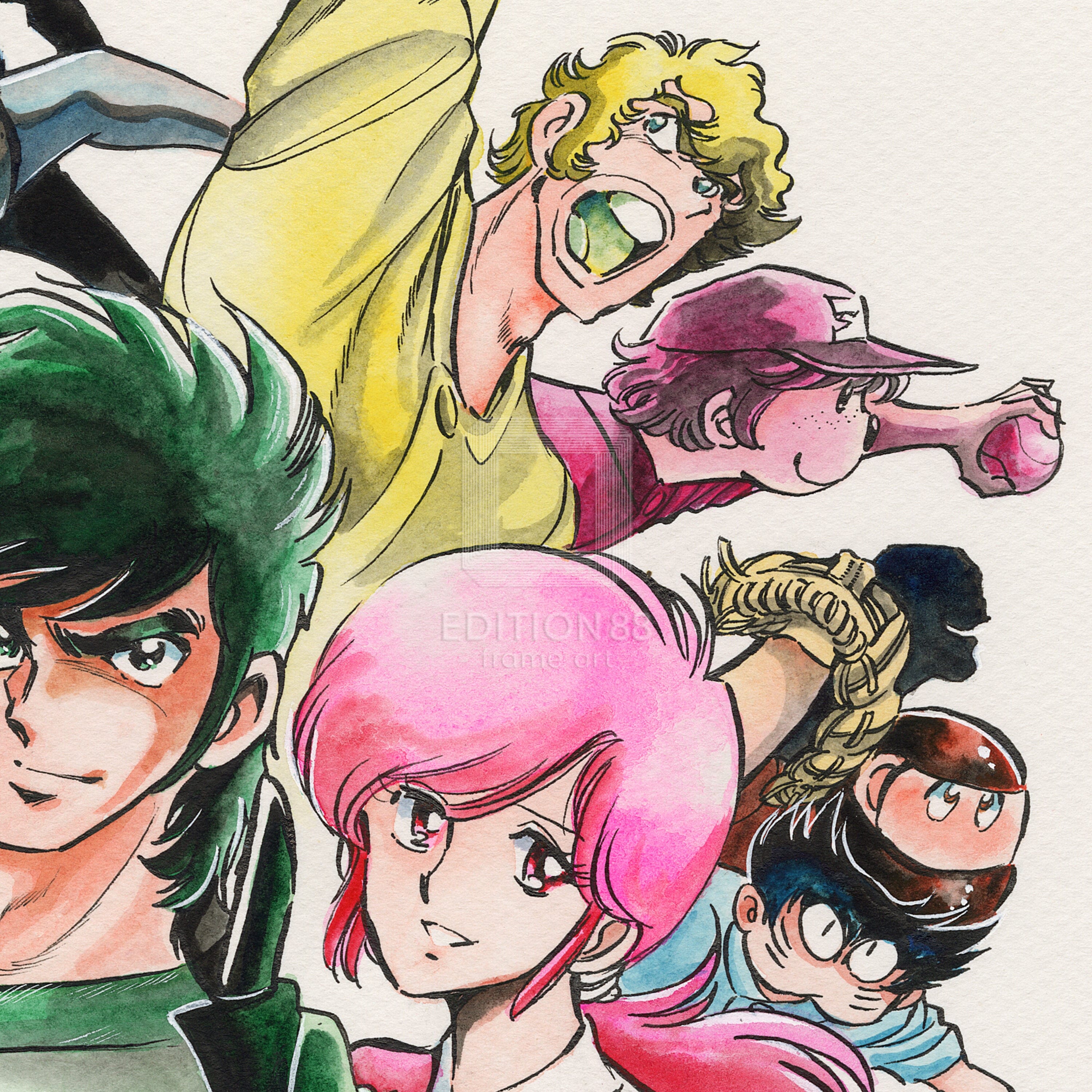 「逆境ナイン」88グラフ1 /島本和彦(直筆サイン入り / 限定100枚) 88グラフ Edition88