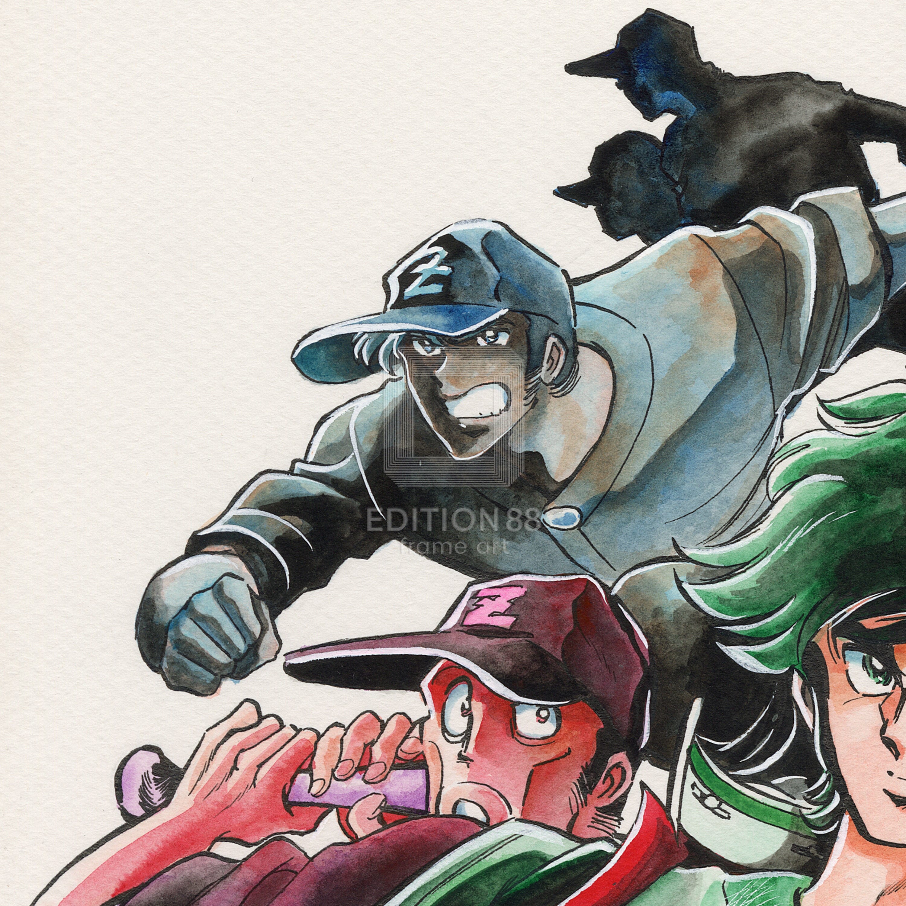 「逆境ナイン」88グラフ1 /島本和彦(直筆サイン入り / 限定100枚) 88グラフ Edition88