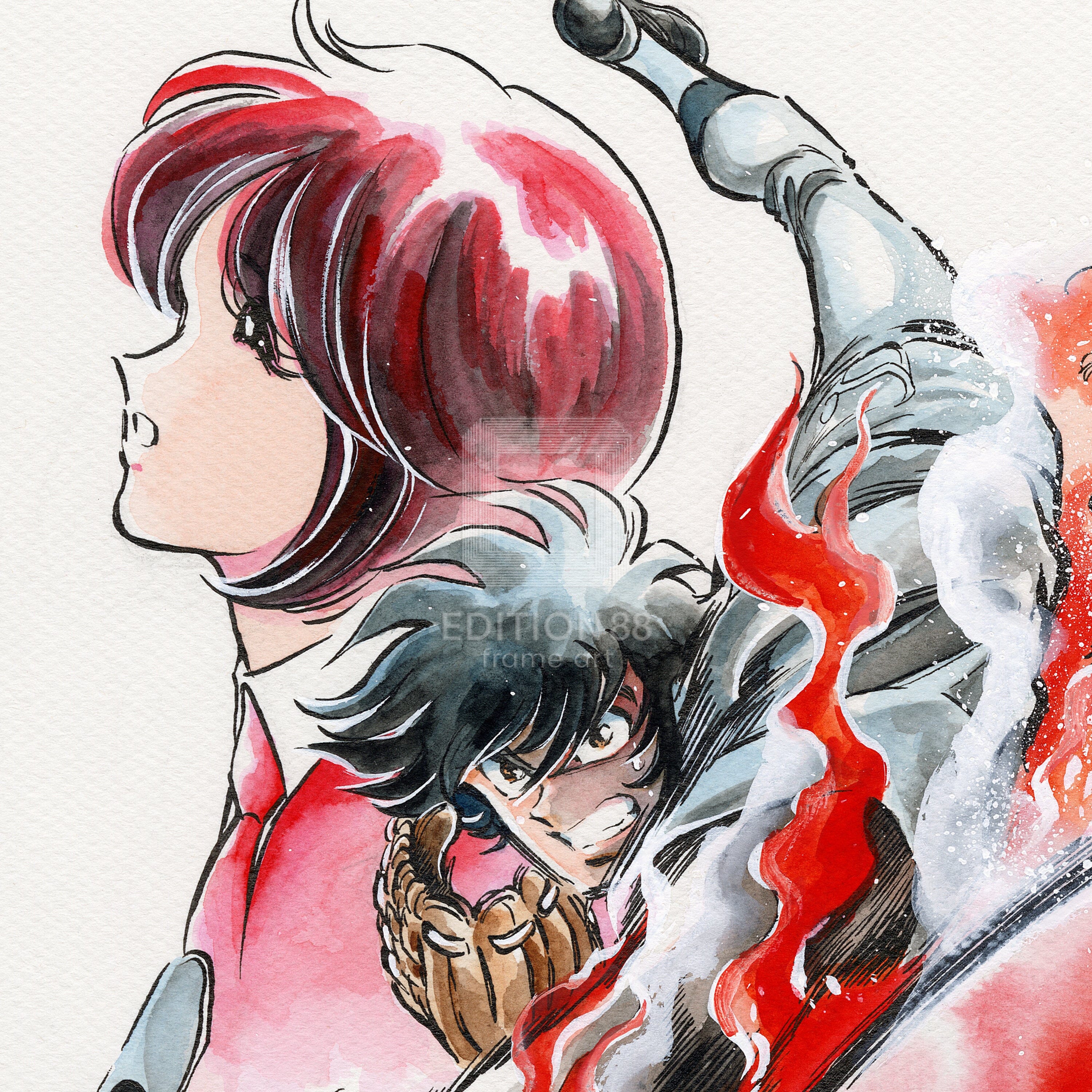 「逆境ナイン」88グラフ2 /島本和彦(直筆サイン入り / 限定100枚) 88グラフ Edition88