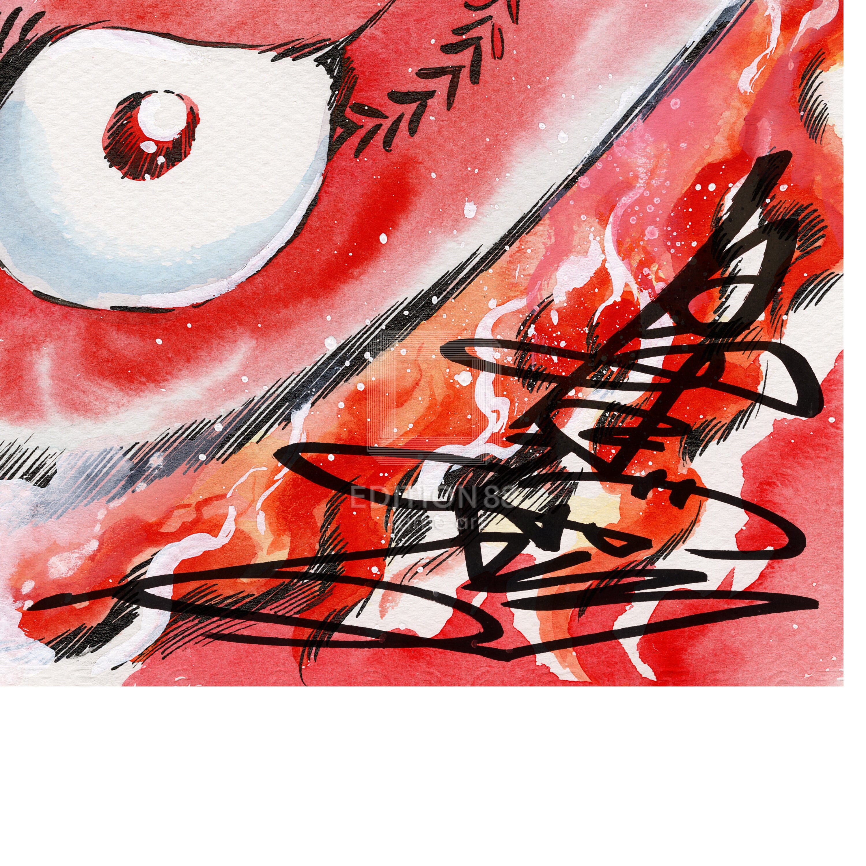 「逆境ナイン」88グラフ2 /島本和彦(直筆サイン入り / 限定100枚) 88グラフ Edition88