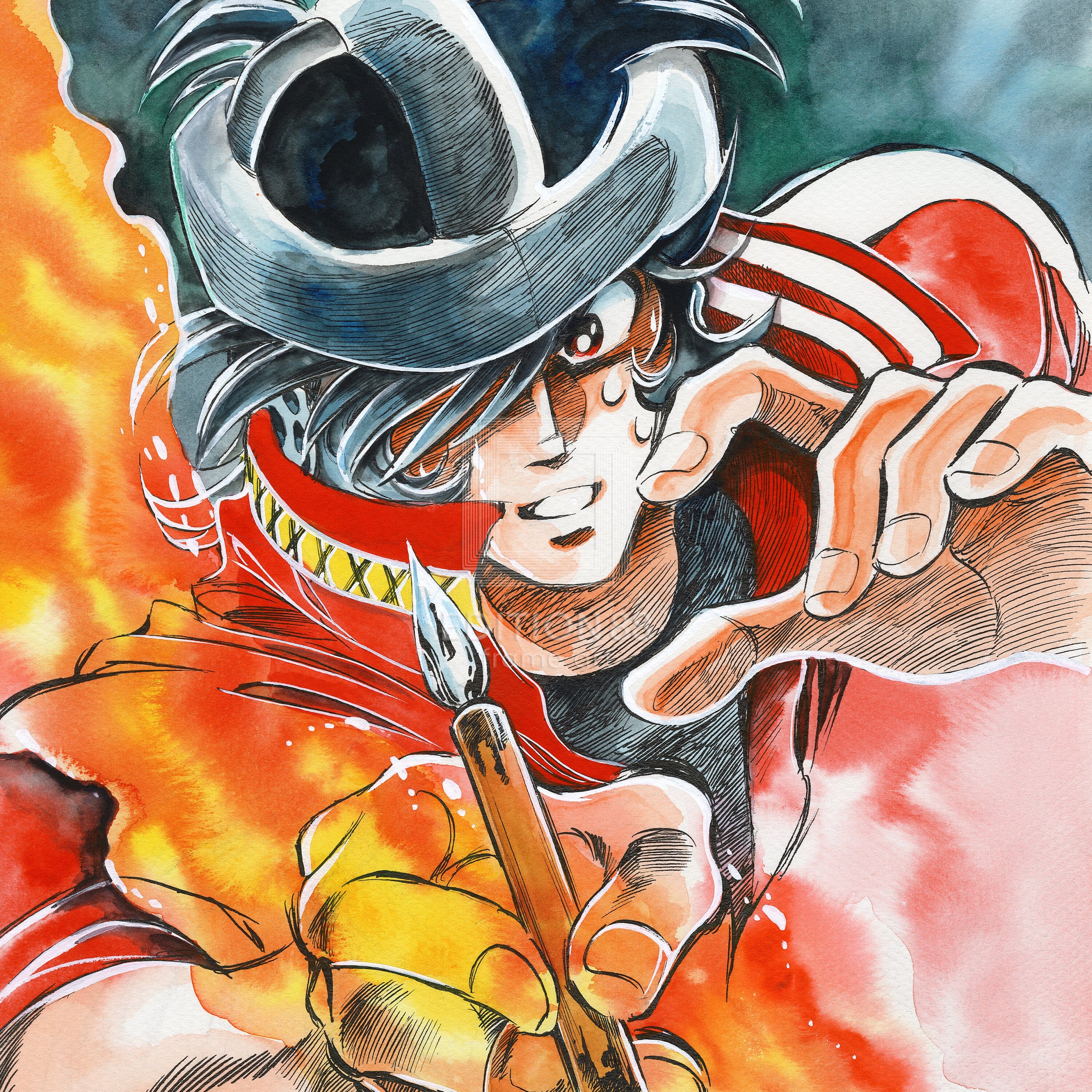 「燃えよペン」88グラフ1 /島本和彦(直筆サイン入り / 限定100枚) 88グラフ Edition88