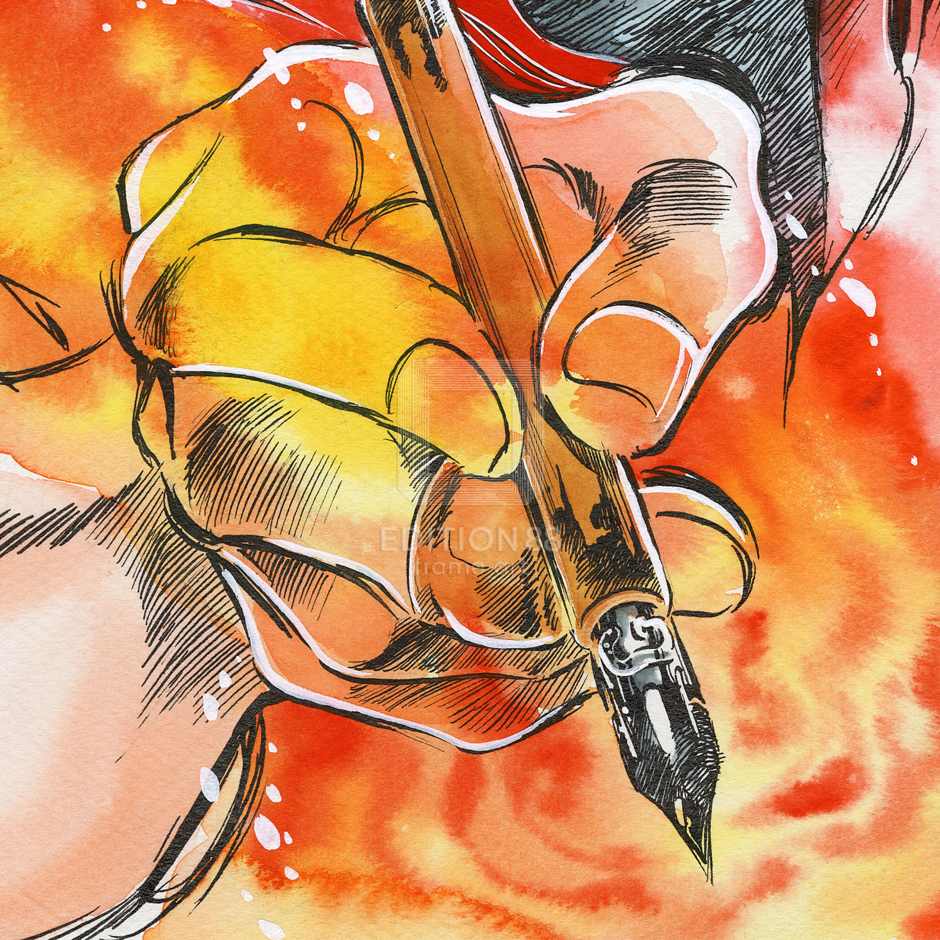 「燃えよペン」88グラフ1 /島本和彦(直筆サイン入り / 限定100枚) 88グラフ Edition88