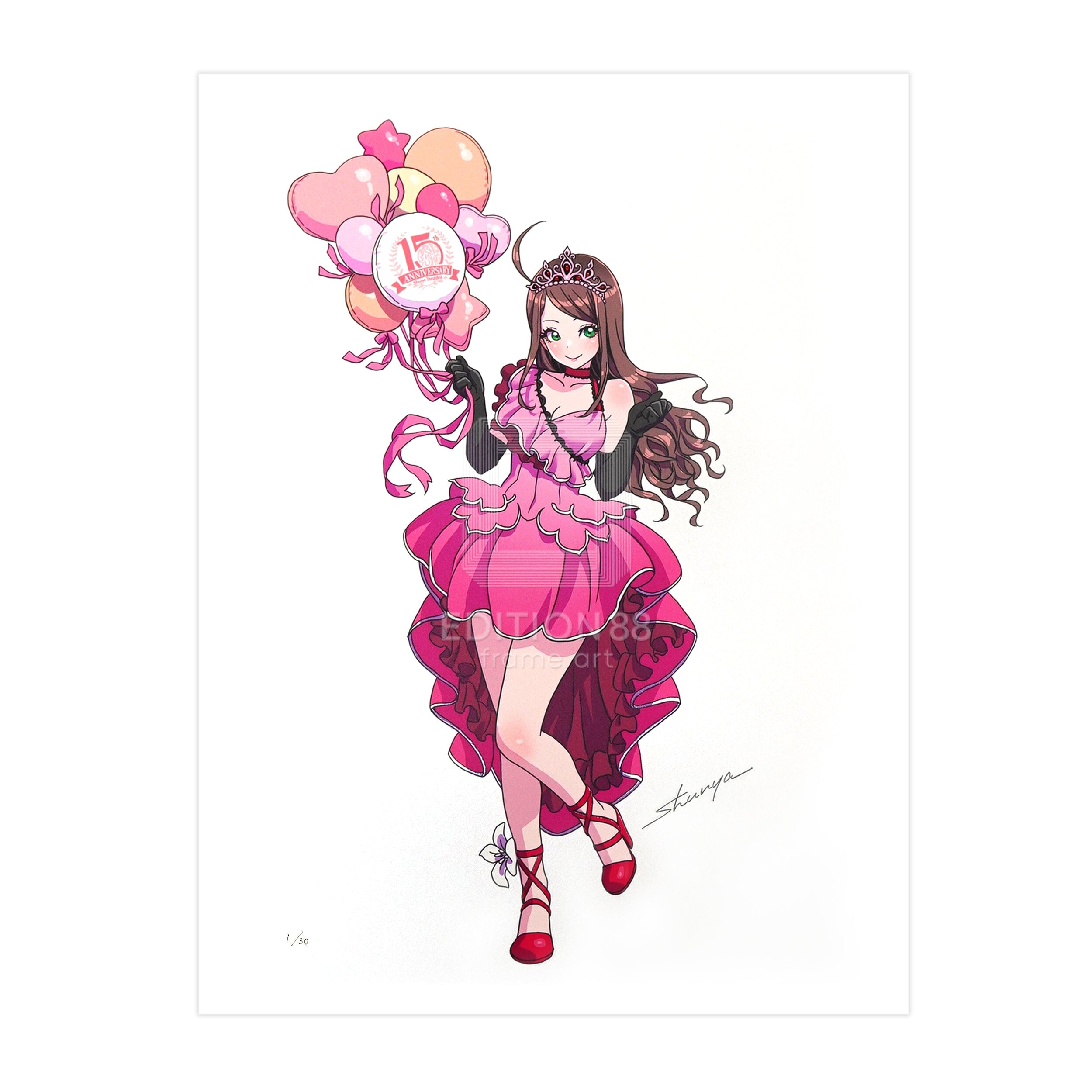 「BISHOUJOシリーズ」88グラフ DX 琴吹琴美/山下しゅんや(直筆サイン入り/限定30枚) 88グラフ Edition88