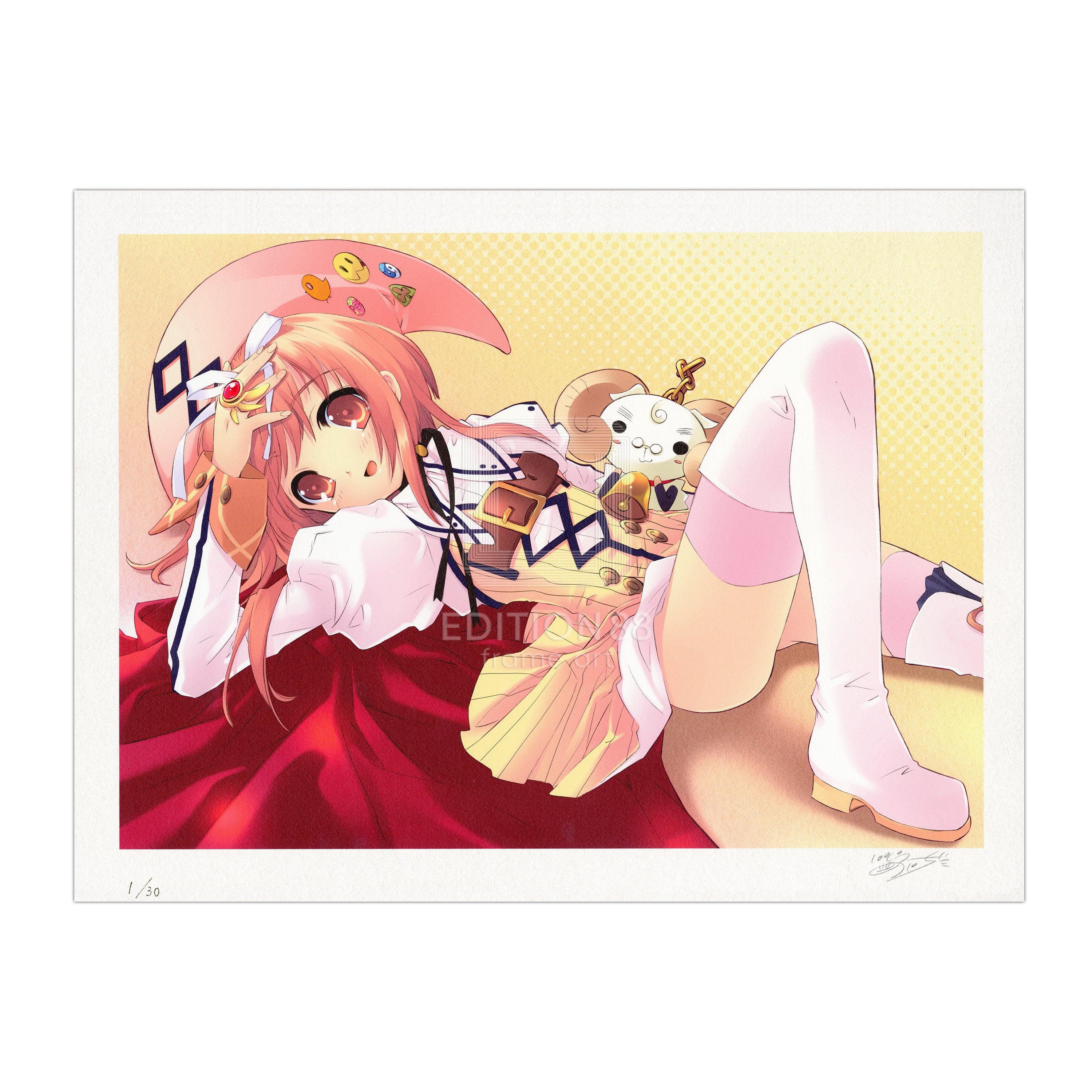 「ななついろ★ドロップス」88グラフ2 プラチナ版/ いとうのいぢ(直筆サイン入り/限定30枚)