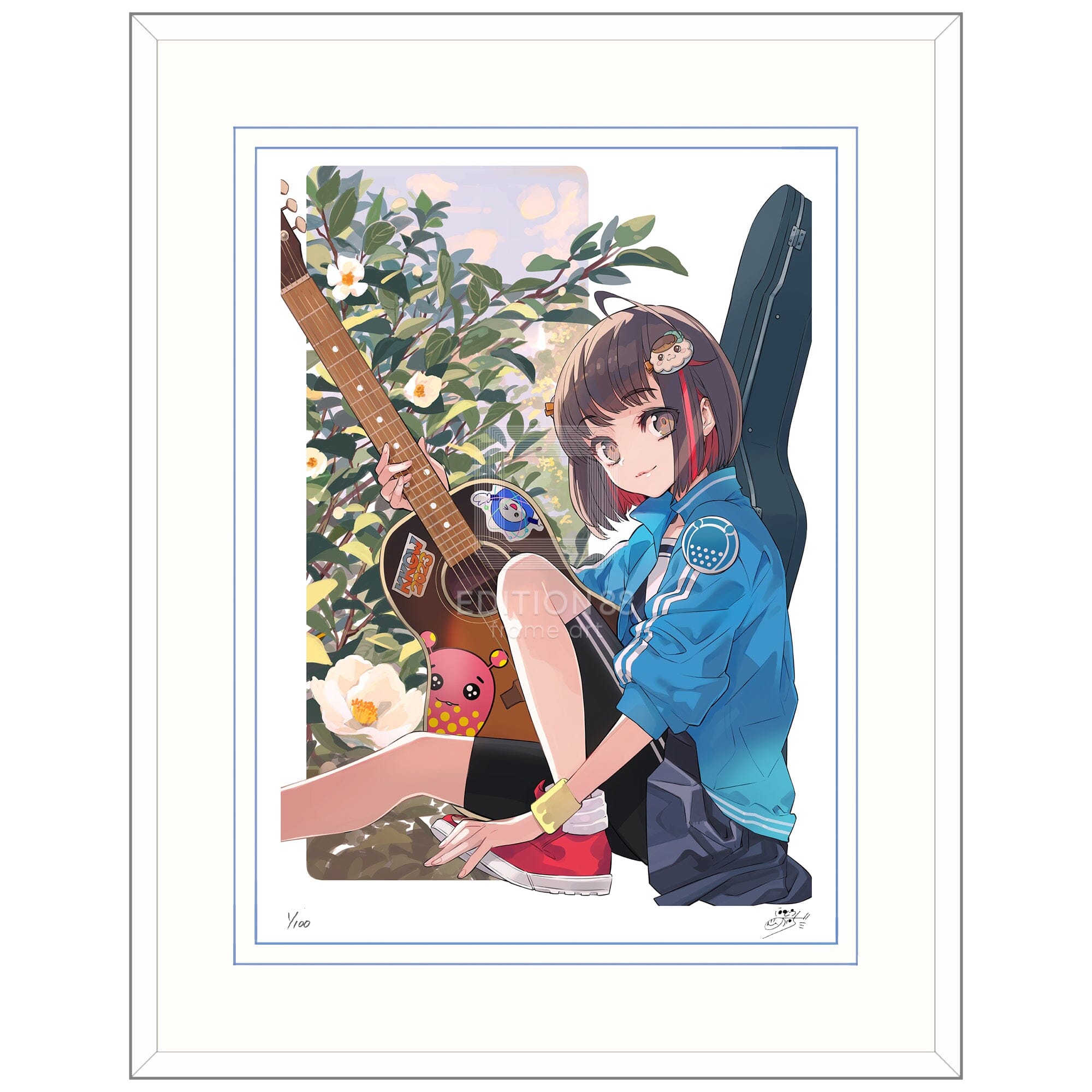 「いとうのいぢ展 ぜんぶ!」88グラフ1/ いとうのいぢ(直筆サイン入り/限定100枚) 88グラフ Edition88