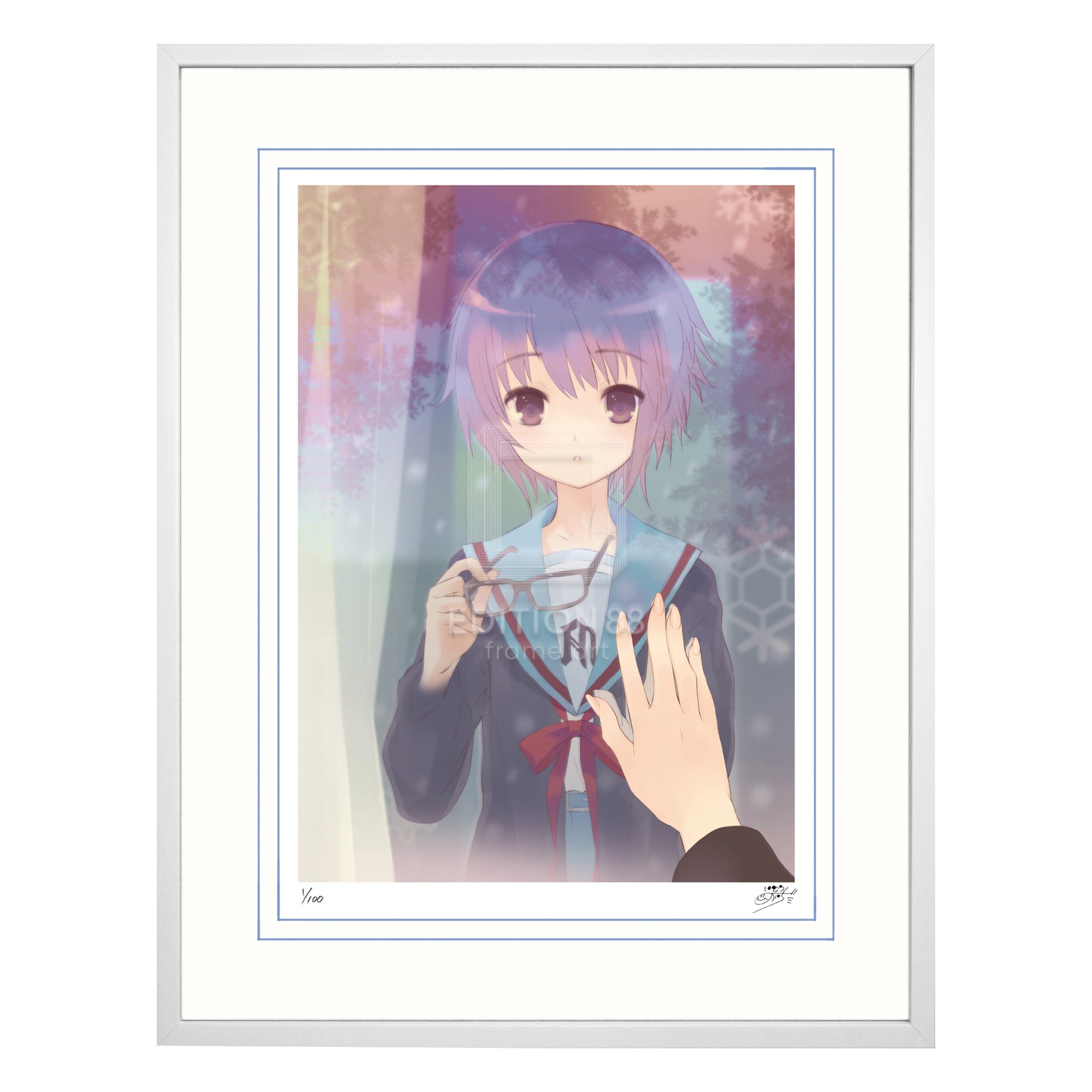 「涼宮ハルヒシリーズ」88グラフ4(『劇場版 涼宮ハルヒの消失』パンフレット表紙)/ いとうのいぢ(直筆サイン入り/限定100枚) 88グラフ Edition88