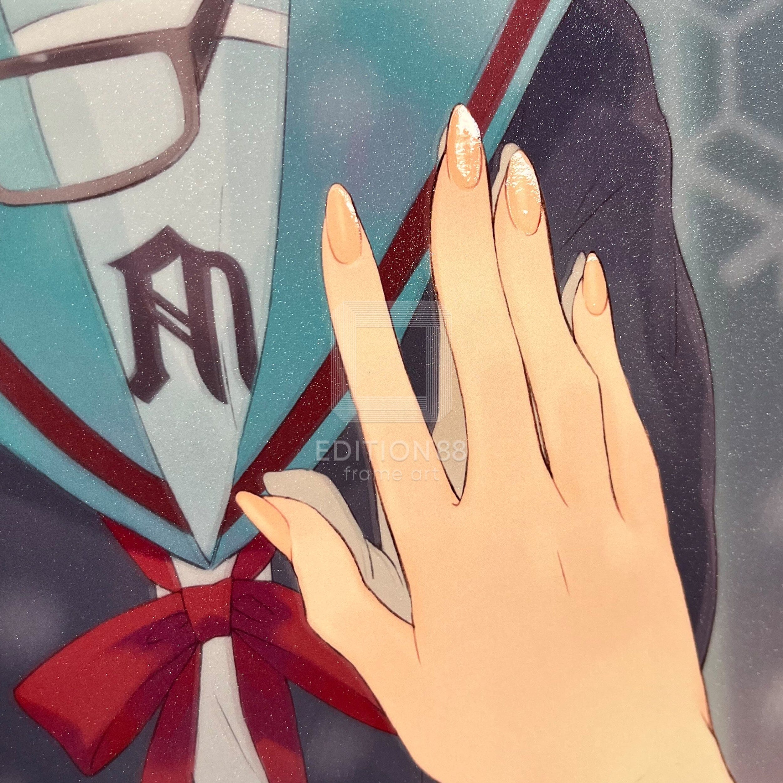 「涼宮ハルヒシリーズ」88グラフ4(『劇場版 涼宮ハルヒの消失』パンフレット表紙)/ いとうのいぢ(直筆サイン入り/限定100枚) 88グラフ Edition88