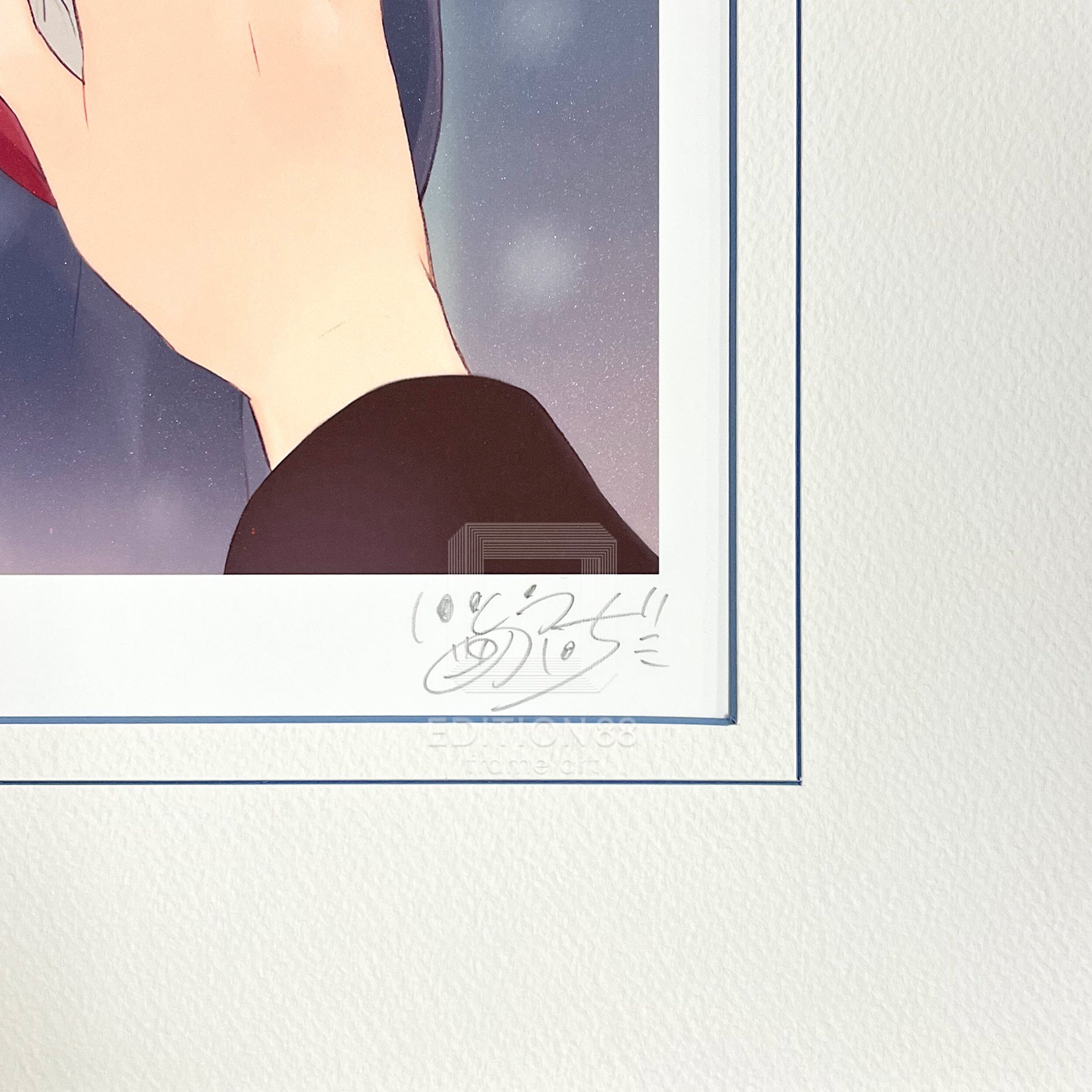 「涼宮ハルヒシリーズ」88グラフ4(『劇場版 涼宮ハルヒの消失』パンフレット表紙)/ いとうのいぢ(直筆サイン入り/限定100枚) 88グラフ Edition88