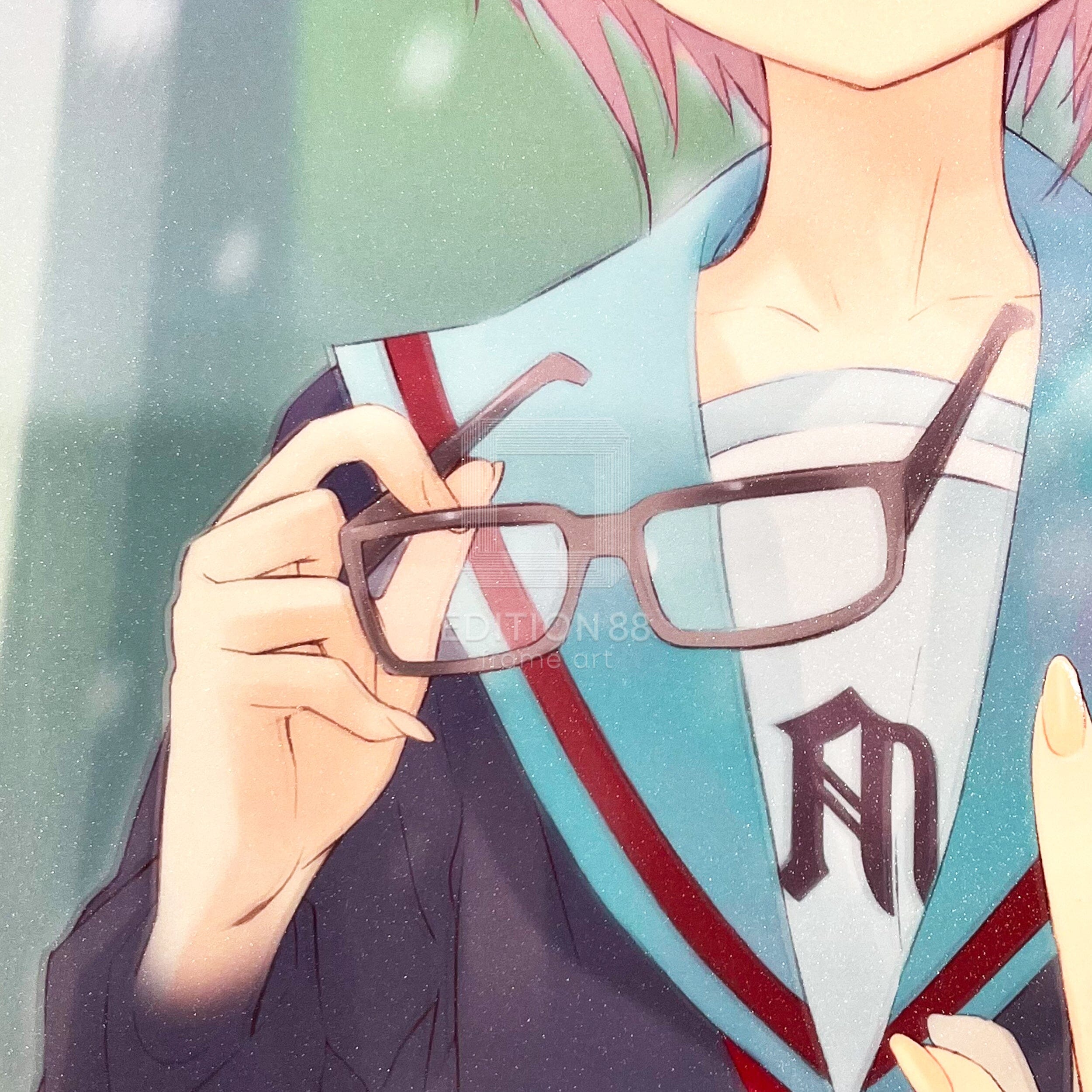 「涼宮ハルヒシリーズ」88グラフ4(『劇場版 涼宮ハルヒの消失』パンフレット表紙)/ いとうのいぢ(直筆サイン入り/限定100枚) 88グラフ Edition88