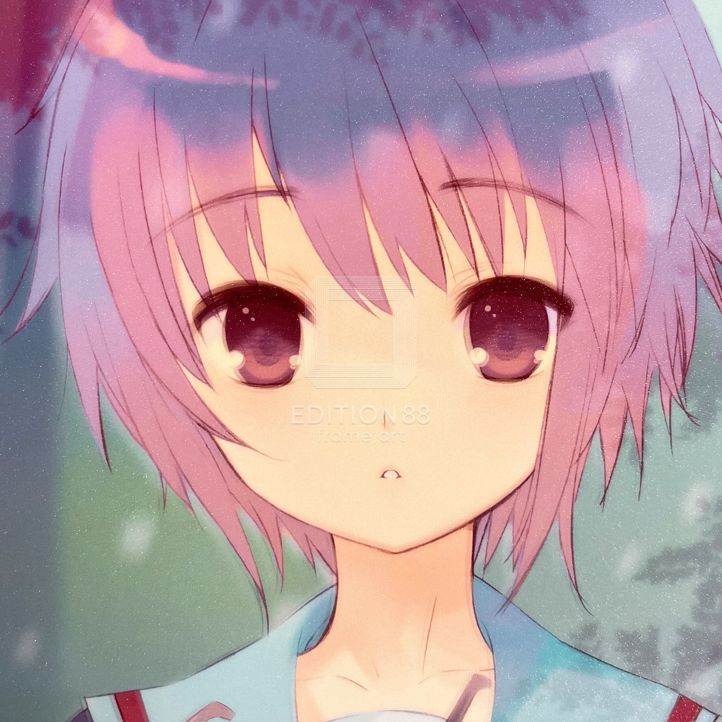 「涼宮ハルヒシリーズ」88グラフ4(『劇場版 涼宮ハルヒの消失』パンフレット表紙)/ いとうのいぢ(直筆サイン入り/限定100枚) 88グラフ Edition88