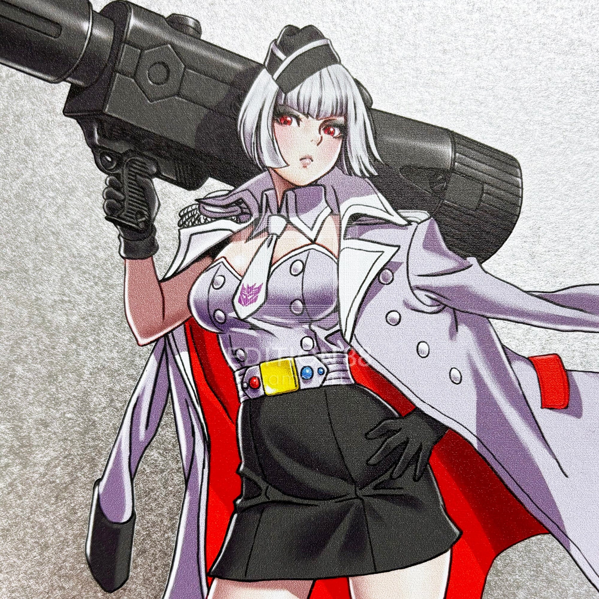 「TRANSFORMERS 美少女 」88グラフ コンボイ&メガトロン&バンブル&スタースクリーム/ 山下しゅんや(直筆サイン入り/限定100枚) 88グラフ Edition88