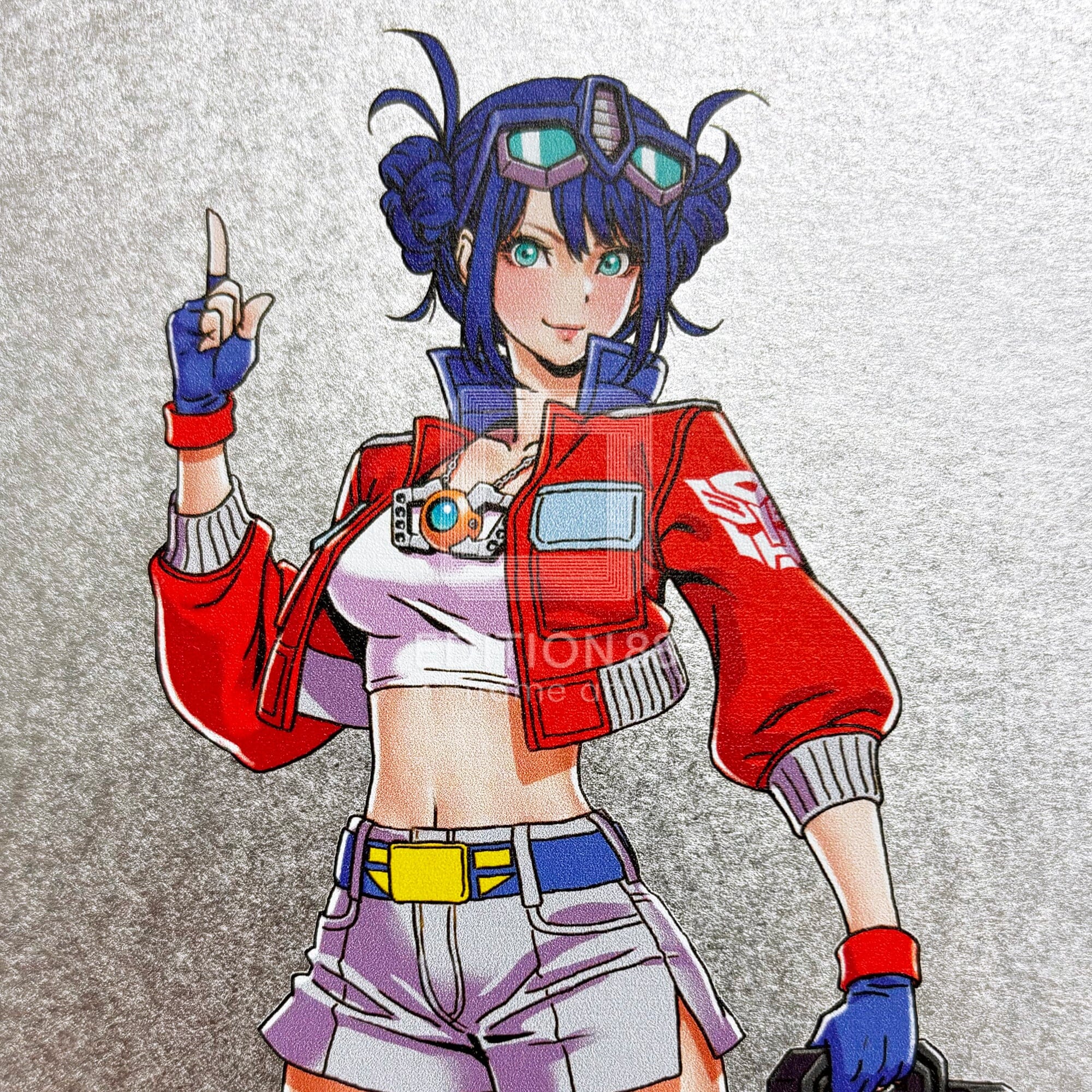 「TRANSFORMERS 美少女 」88グラフ コンボイ&メガトロン&バンブル&スタースクリーム/ 山下しゅんや(直筆サイン入り/限定100枚) 88グラフ Edition88