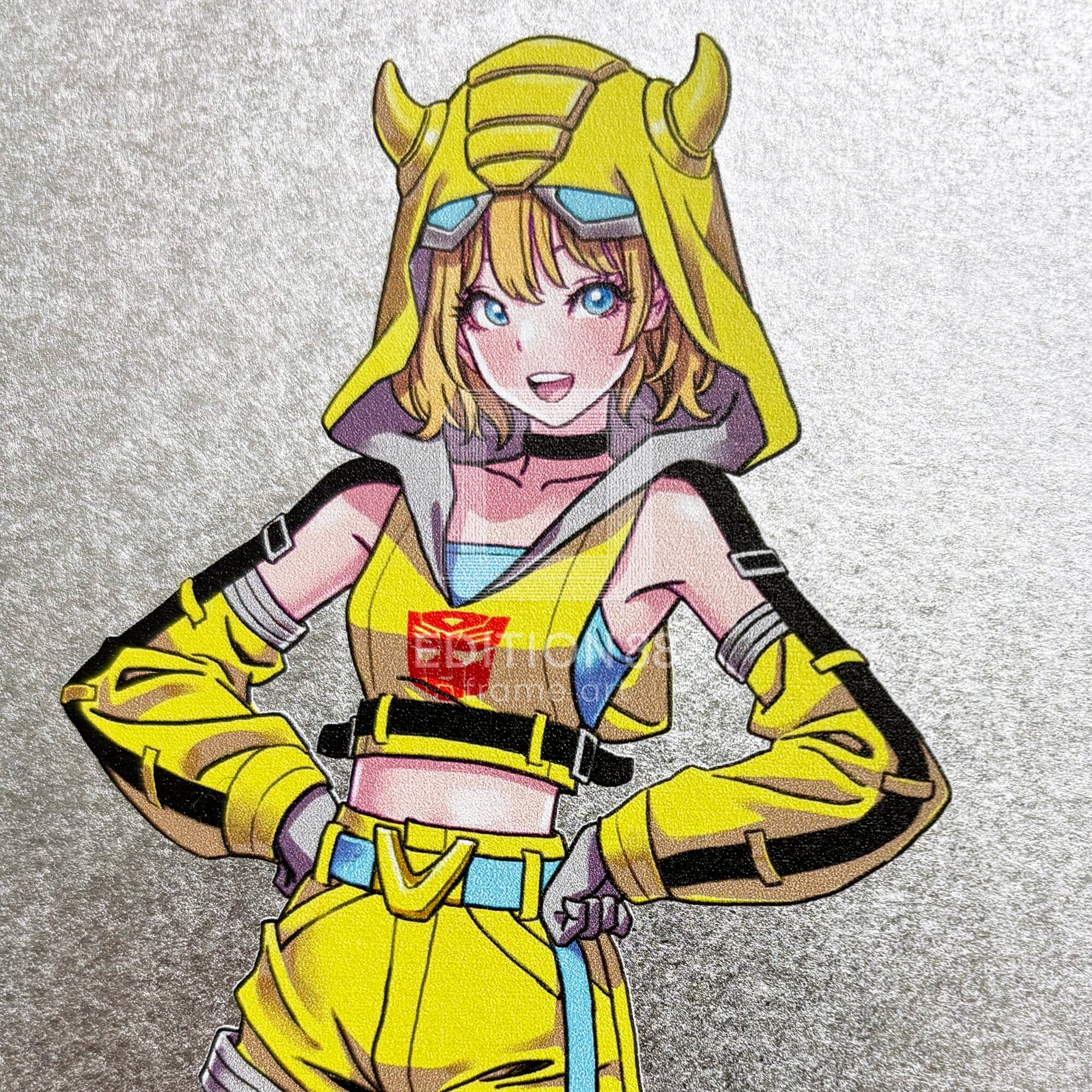 「TRANSFORMERS 美少女 」88グラフ コンボイ&メガトロン&バンブル&スタースクリーム/ 山下しゅんや(直筆サイン入り/限定100枚) 88グラフ Edition88