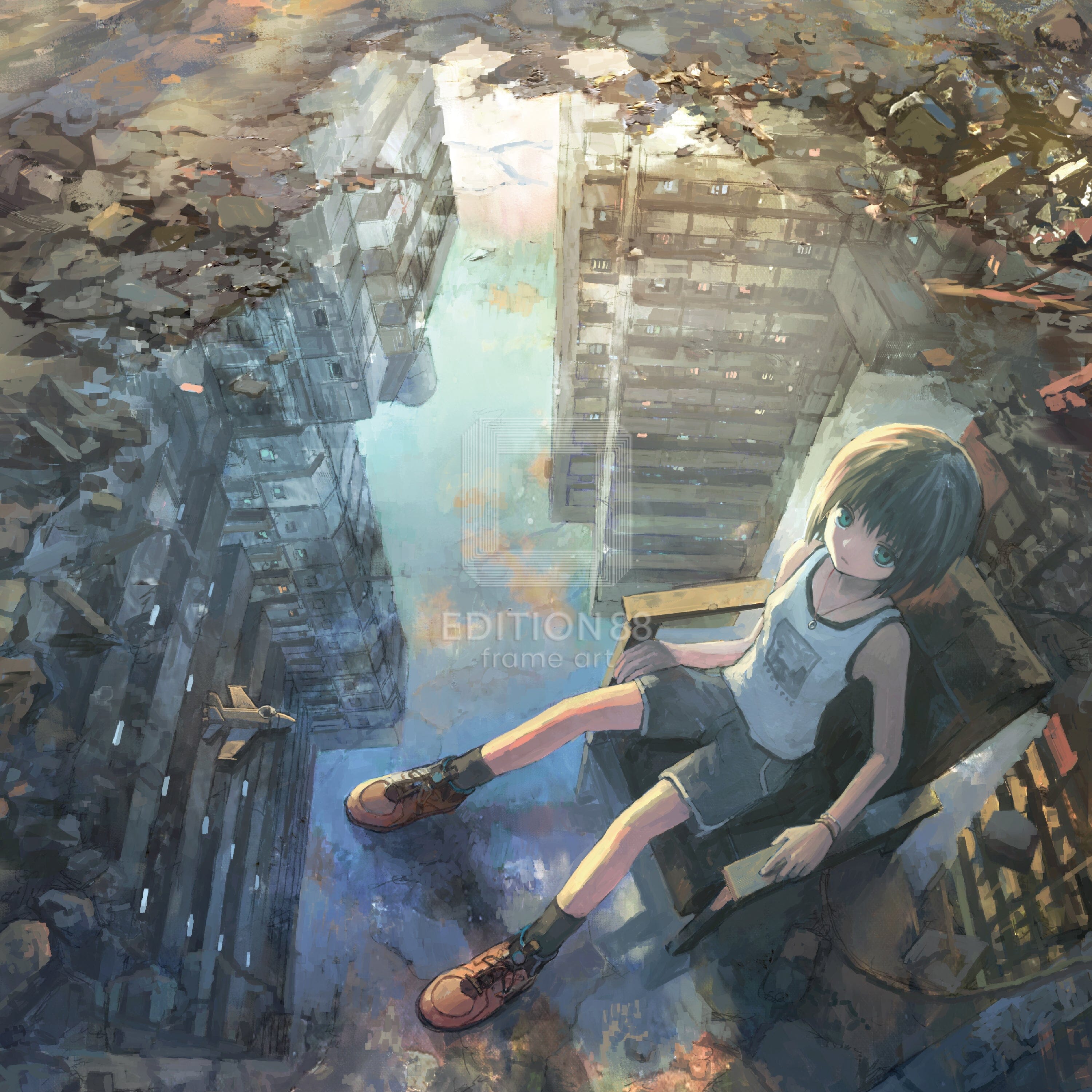 あきま 88グラフ1(潜む町)/あきま(直筆サイン入り/限定100枚) 88グラフ Edition88