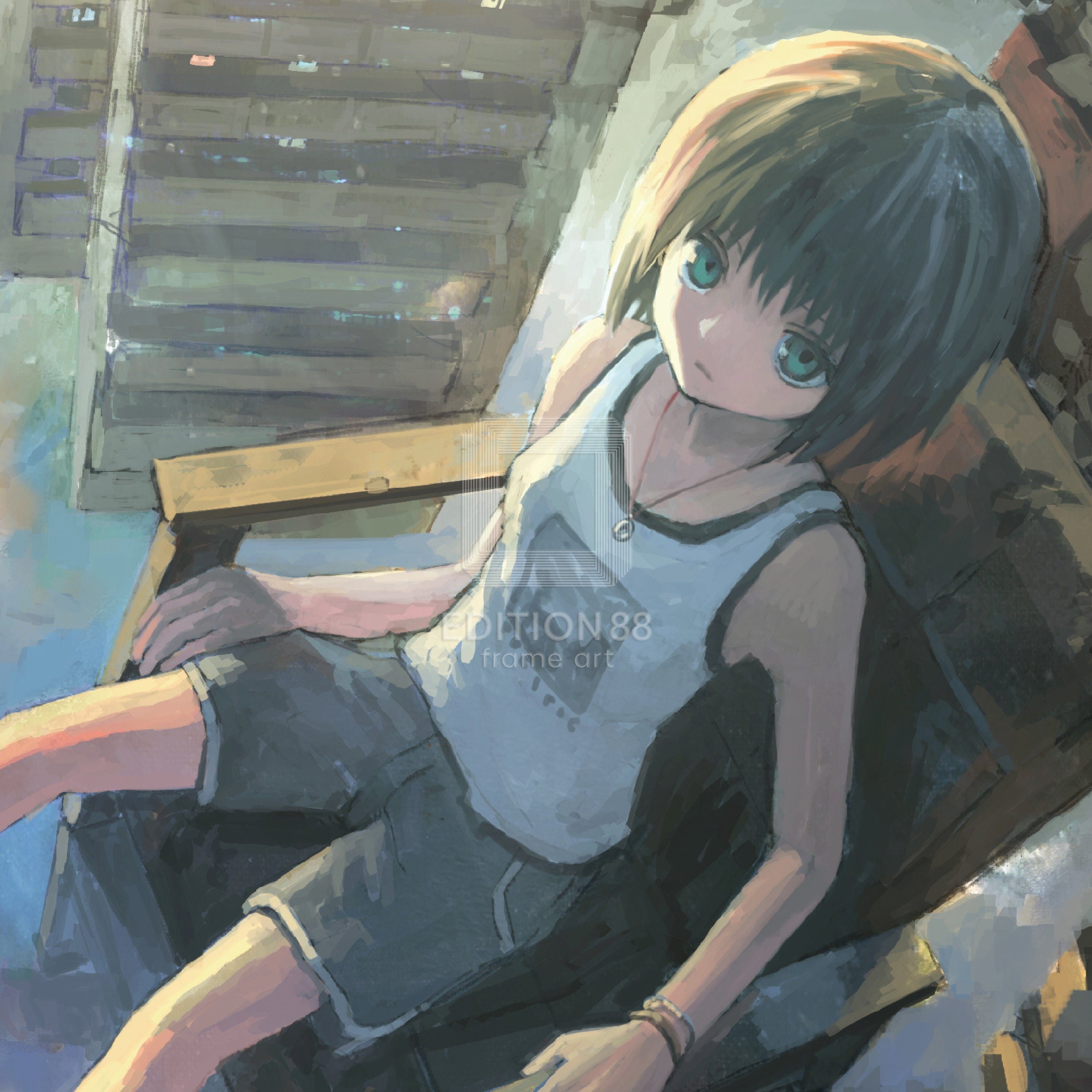 あきま 88グラフ1(潜む町)/あきま(直筆サイン入り/限定100枚) 88グラフ Edition88