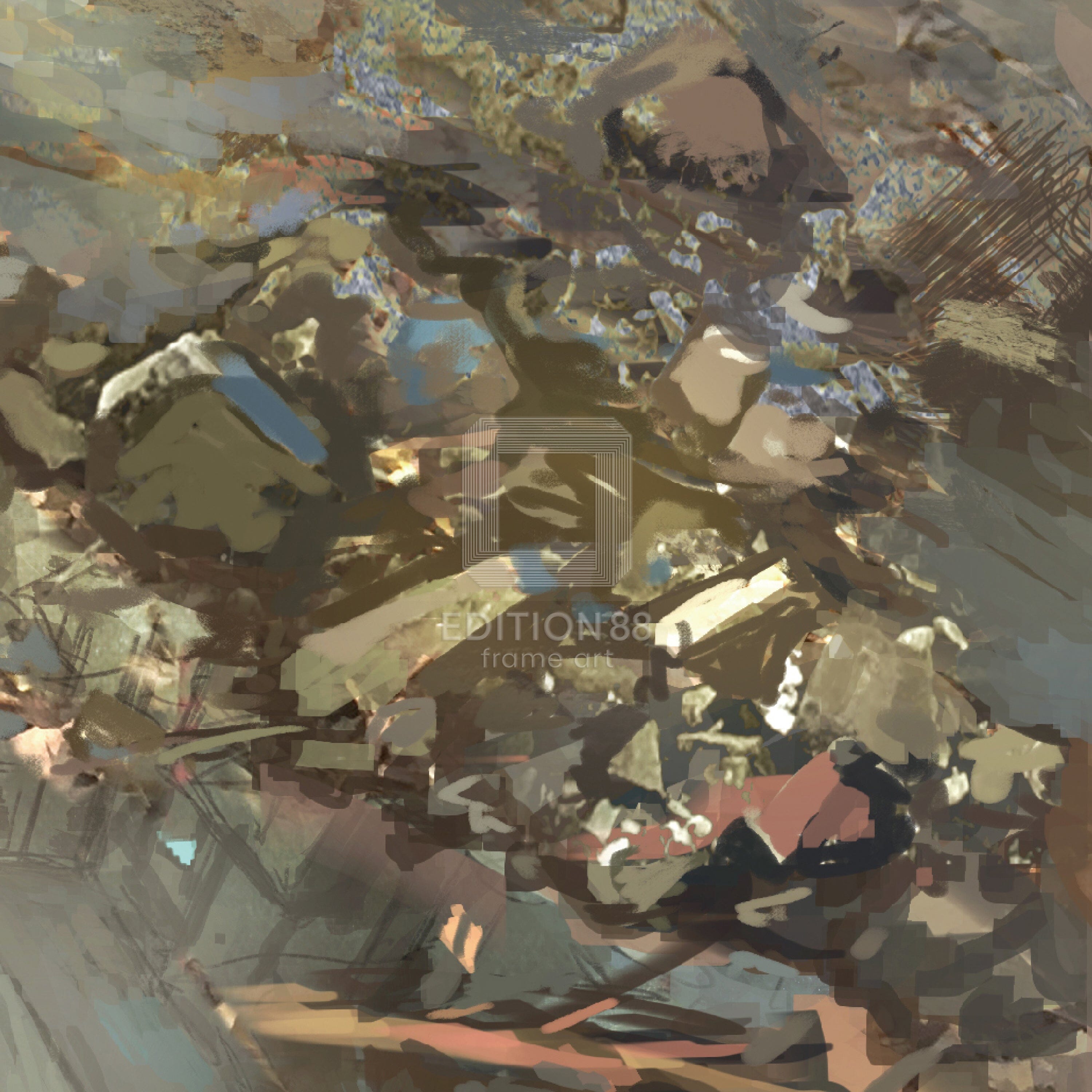 あきま 88グラフ1(潜む町)/あきま(直筆サイン入り/限定100枚) 88グラフ Edition88