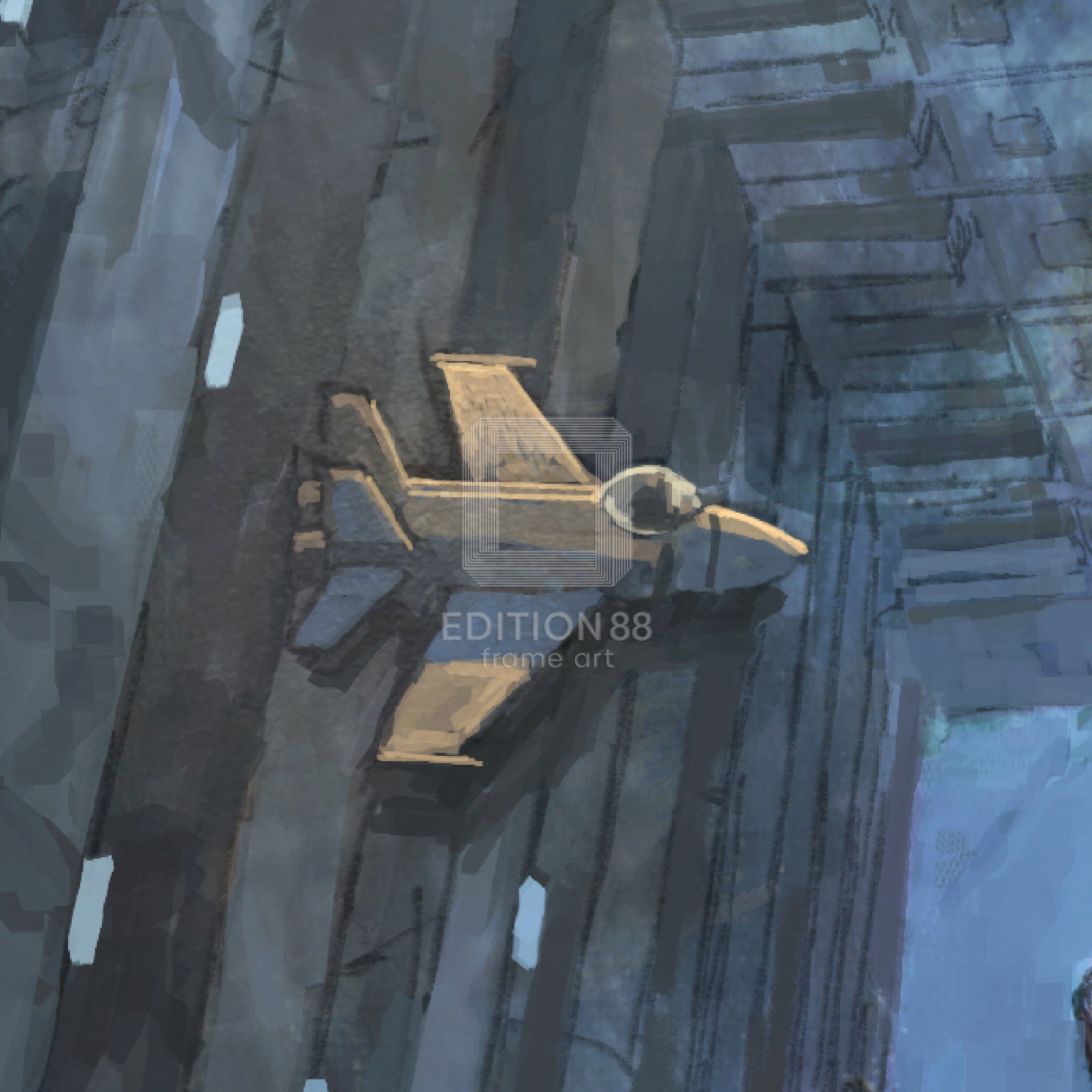 あきま 88グラフ1(潜む町)/あきま(直筆サイン入り/限定100枚) 88グラフ Edition88