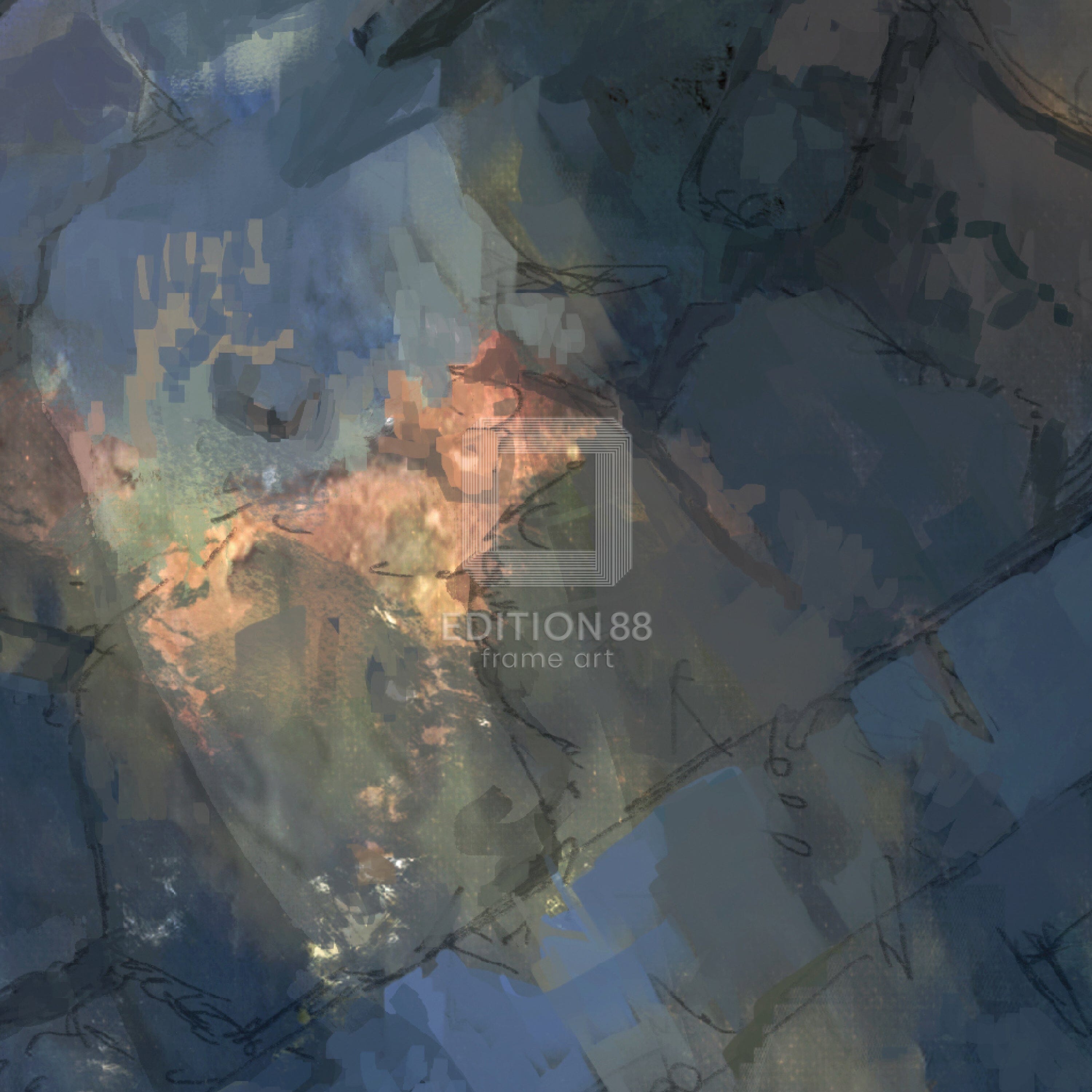 あきま 88グラフ1(潜む町)/あきま(直筆サイン入り/限定100枚) 88グラフ Edition88