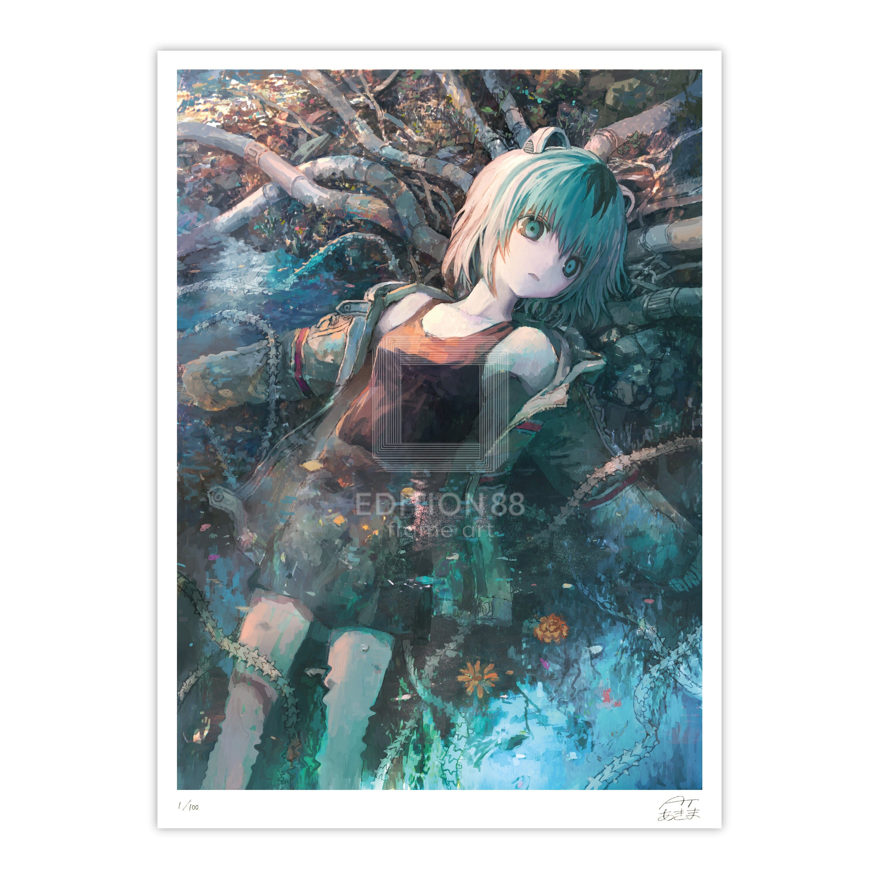 あきま 88グラフ2(少女Null)/あきま(直筆サイン入り/限定100枚) 88グラフ Edition88