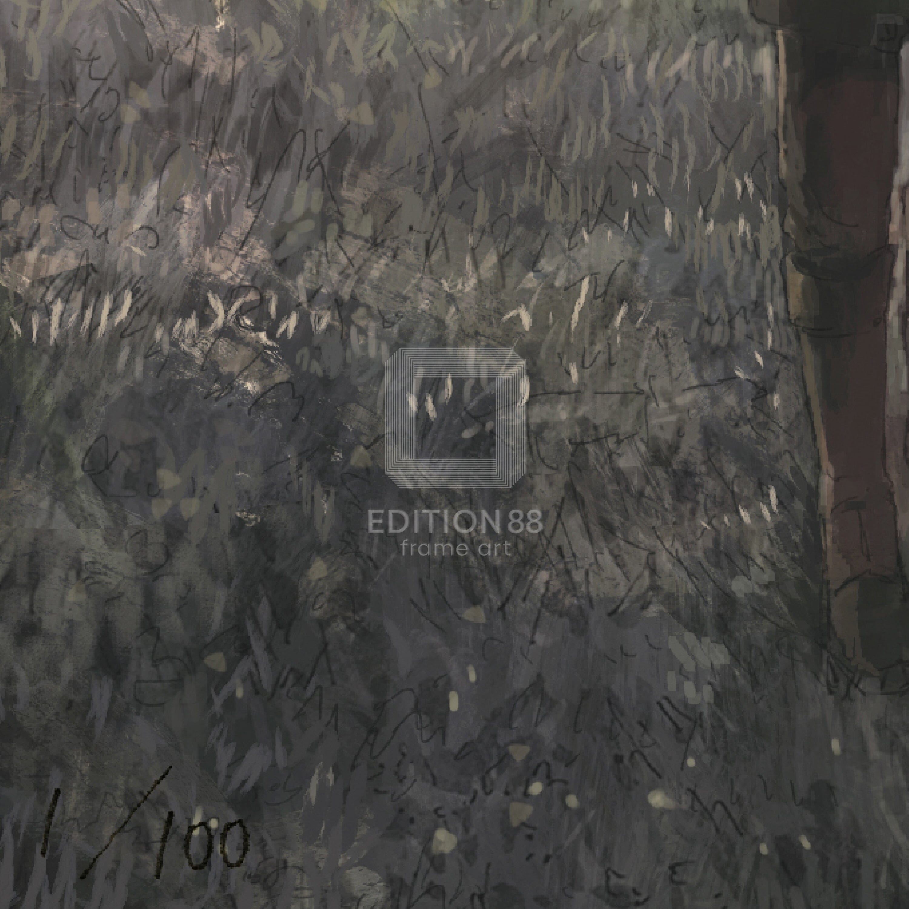 あきま 88グラフ ミニ1(Cold memory)/あきま(直筆サイン入り/限定100枚) 88グラフ Edition88