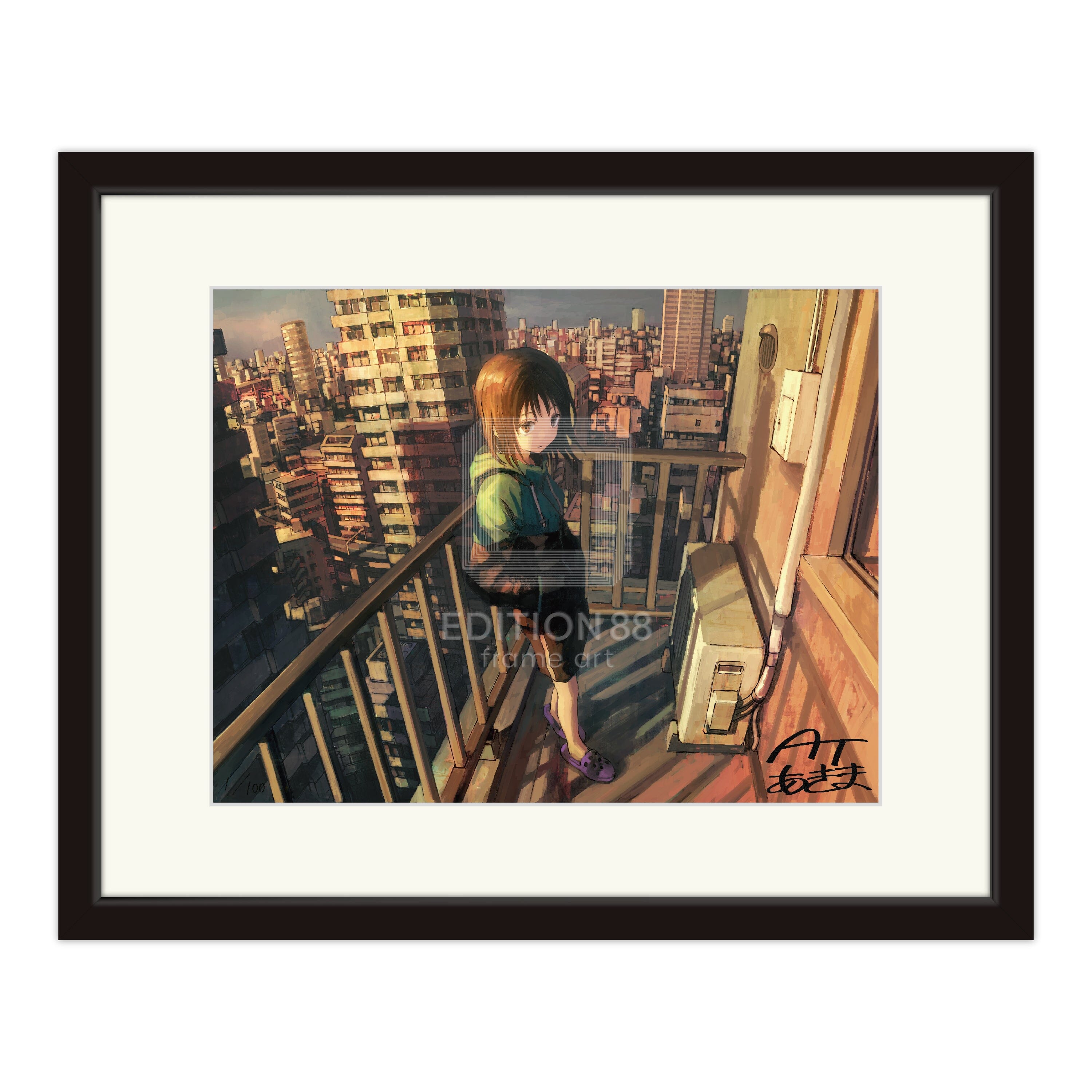 あきま 88グラフ ミニ2(City of Sorrow)/あきま(直筆サイン入り/限定100枚) 88グラフ Edition88