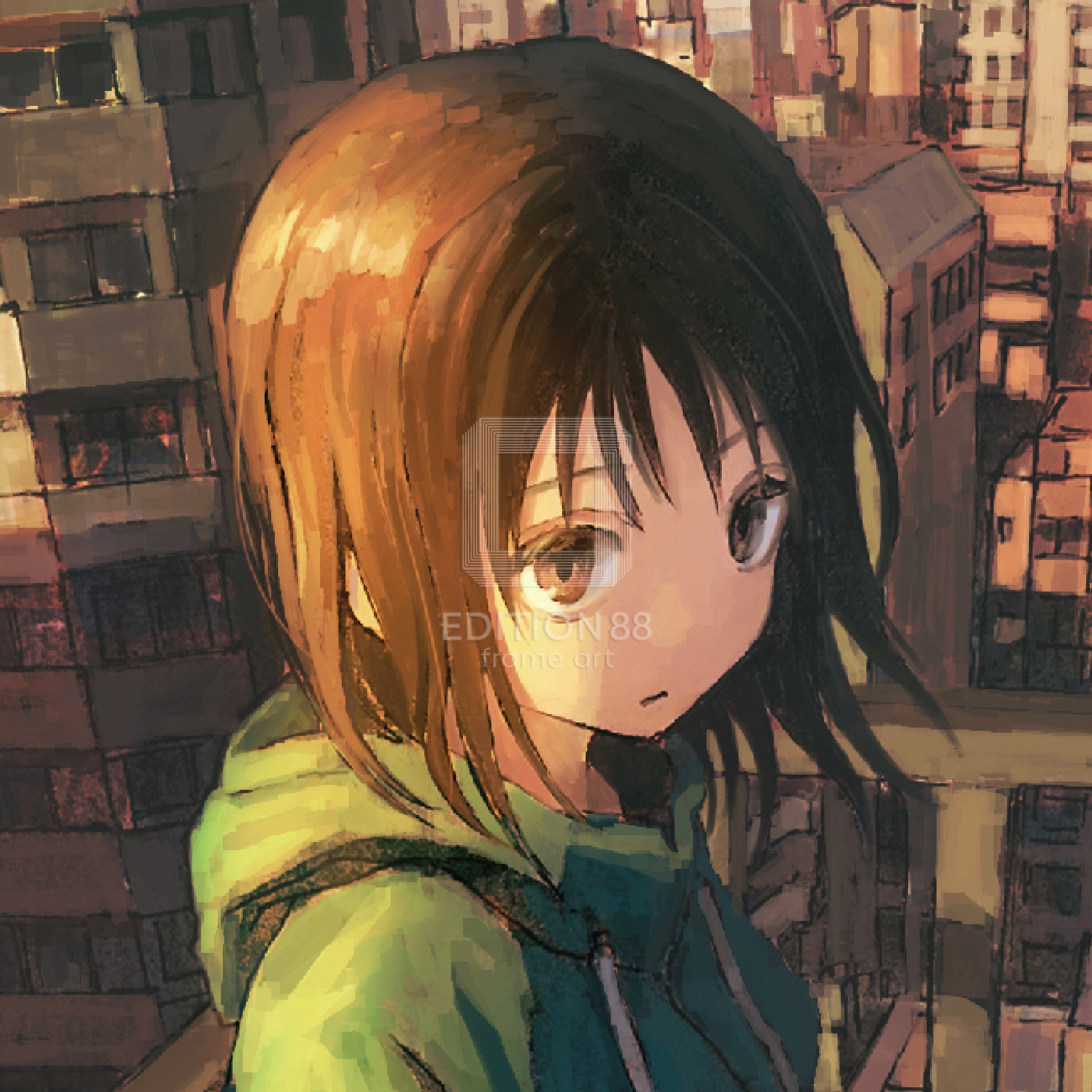 あきま 88グラフ ミニ2(City of Sorrow)/あきま(直筆サイン入り/限定100枚) 88グラフ Edition88