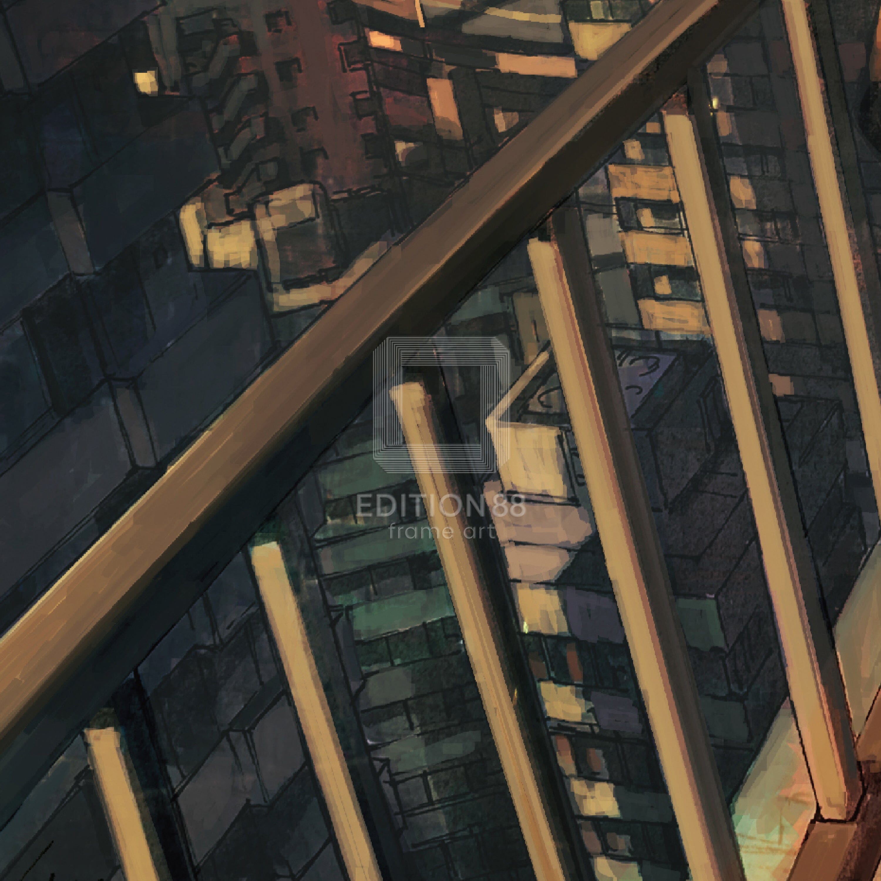 あきま 88グラフ ミニ2(City of Sorrow)/あきま(直筆サイン入り/限定100枚) 88グラフ Edition88