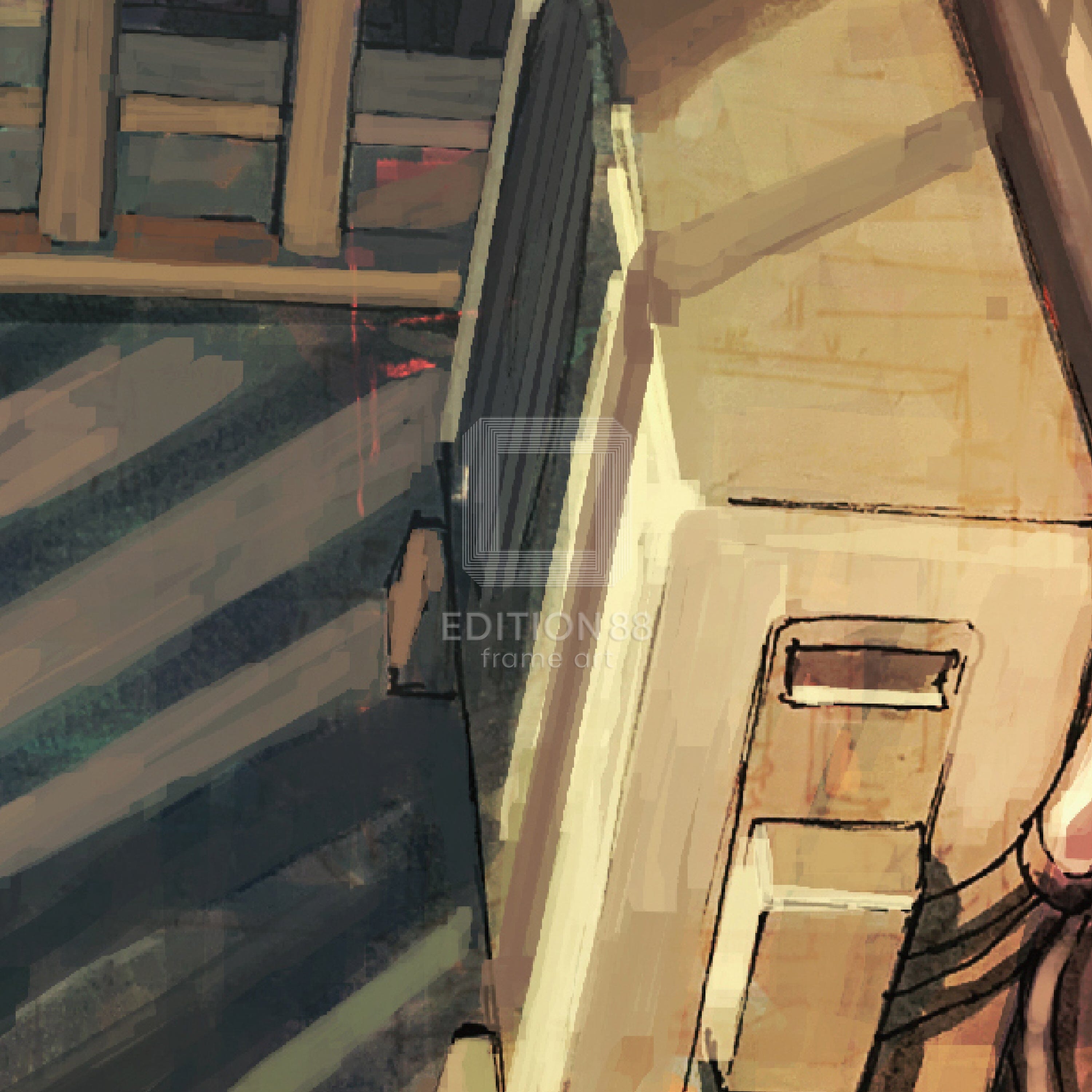 あきま 88グラフ ミニ2(City of Sorrow)/あきま(直筆サイン入り/限定100枚) 88グラフ Edition88