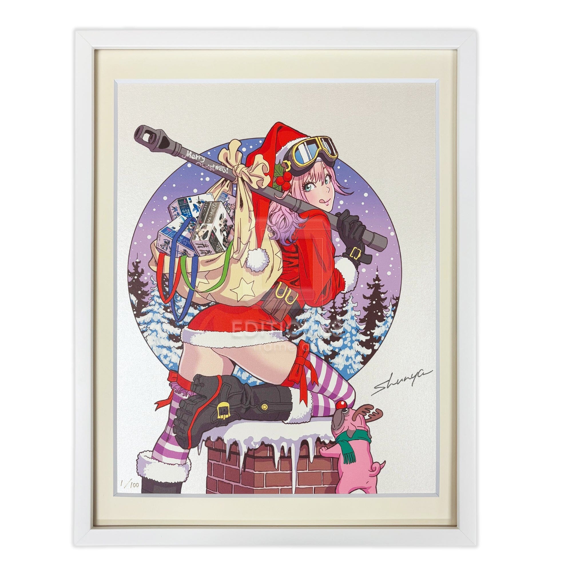 「プラスチック・エンジェル」88グラフ1 煙突のアンジェ/ 山下しゅんや(直筆サイン入り/限定100枚) 88グラフ Edition88