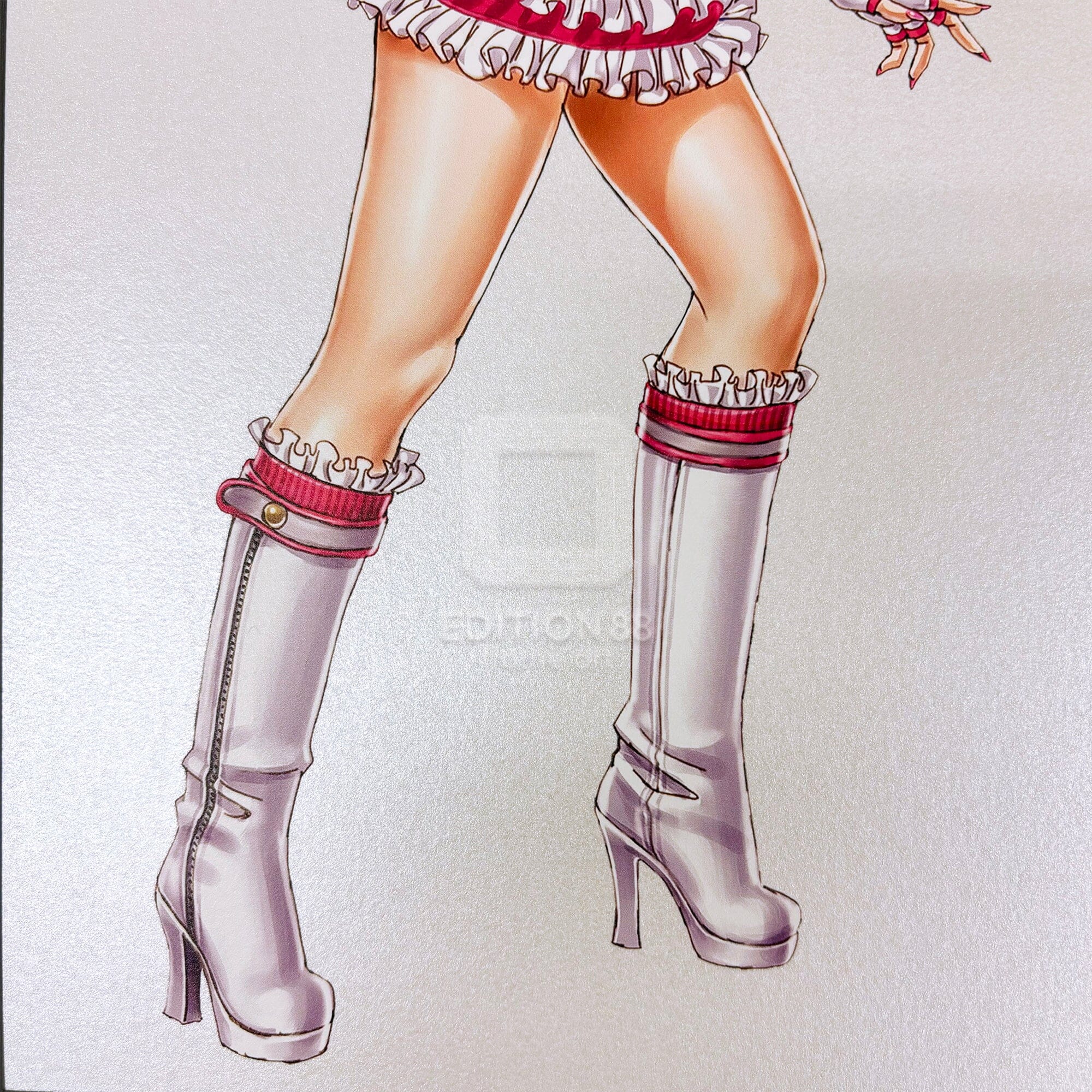 「TEKKEN 美少女」88グラフ 風間飛鳥&リリ/ 山下しゅんや(直筆サイン入り/限定100枚) 88グラフ Edition88