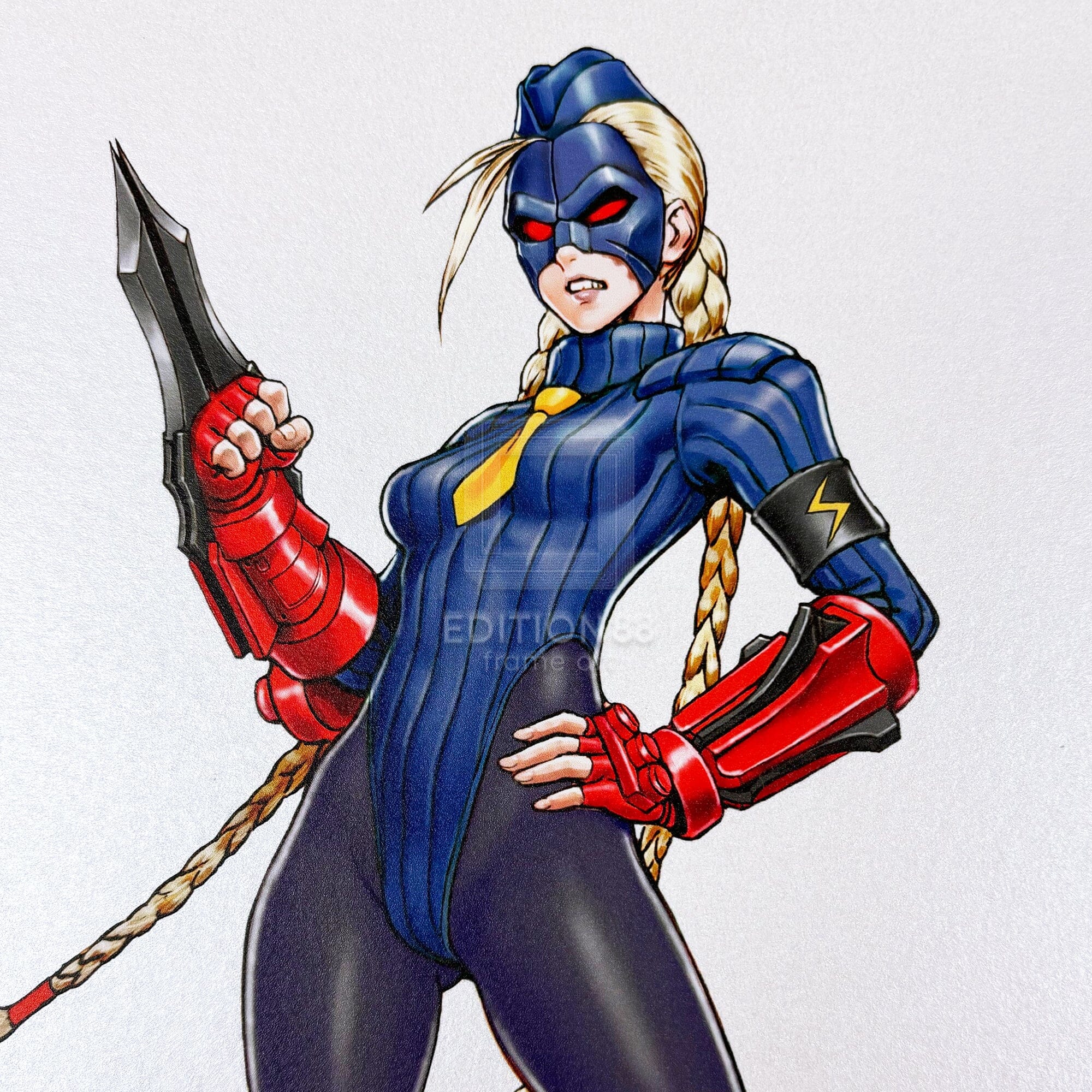 「STREET FIGHTER 美少女」88グラフ キャミィ&ディカープリ/ 山下しゅんや(直筆サイン入り/限定100枚) 88グラフ Edition88