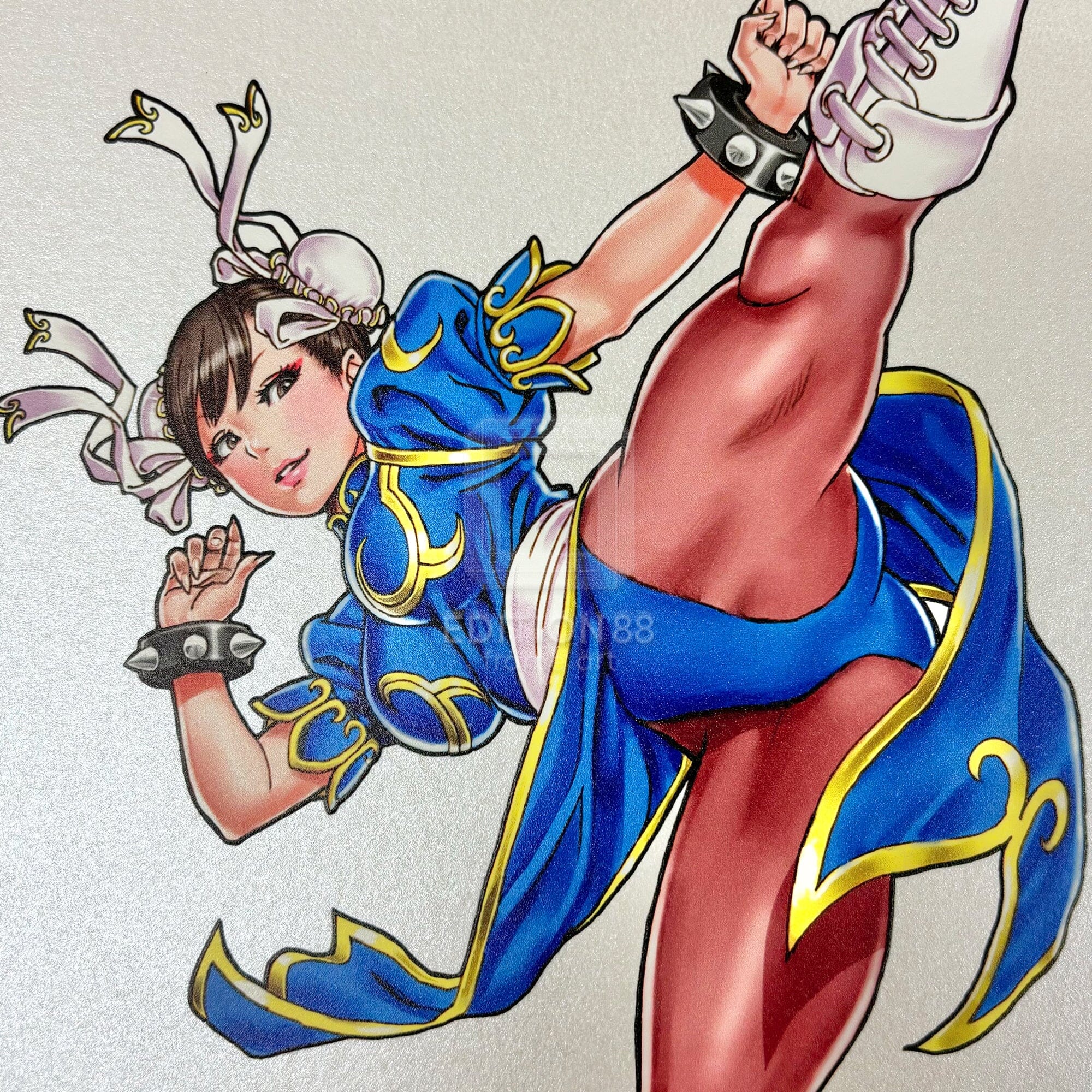 「STREET FIGHTER 美少女」88グラフ 春麗&ジュリ/ 山下しゅんや(直筆サイン入り/限定100枚) 88グラフ Edition88