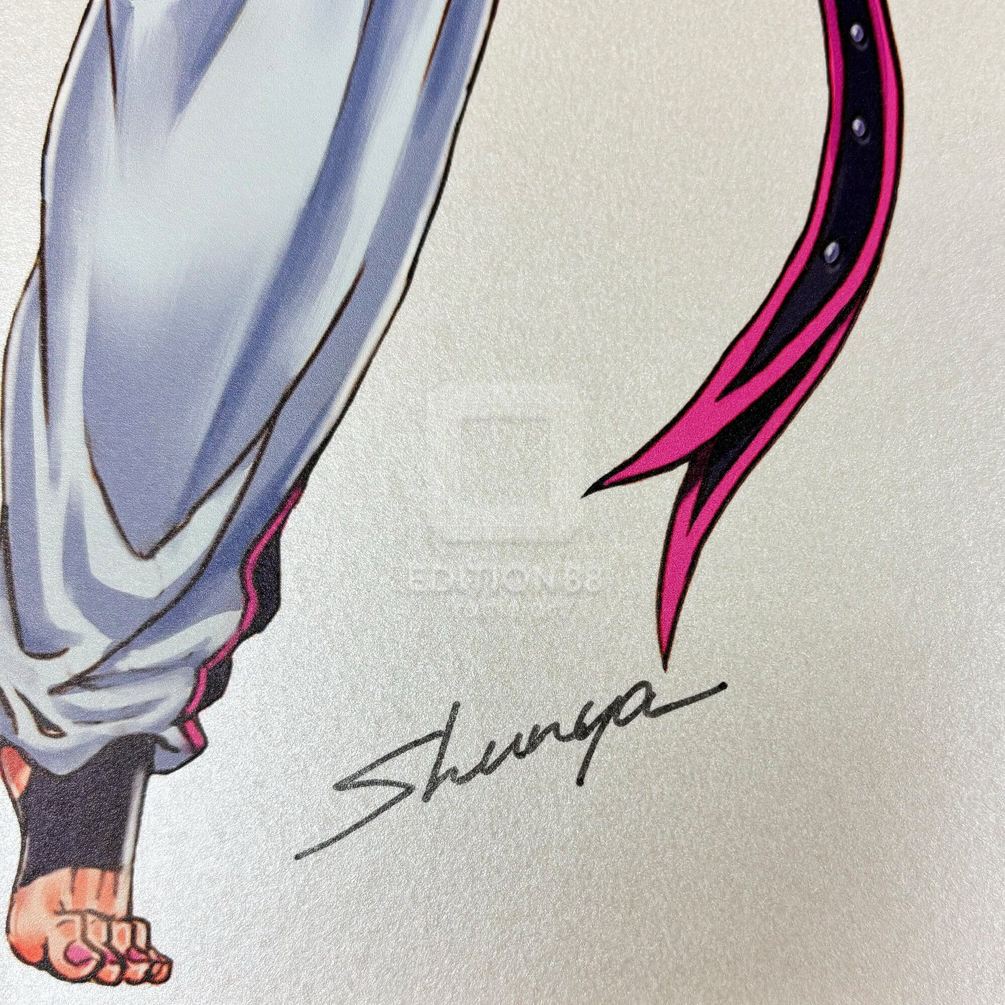 「STREET FIGHTER 美少女」88グラフ 春麗&ジュリ/ 山下しゅんや(直筆サイン入り/限定100枚) 88グラフ Edition88