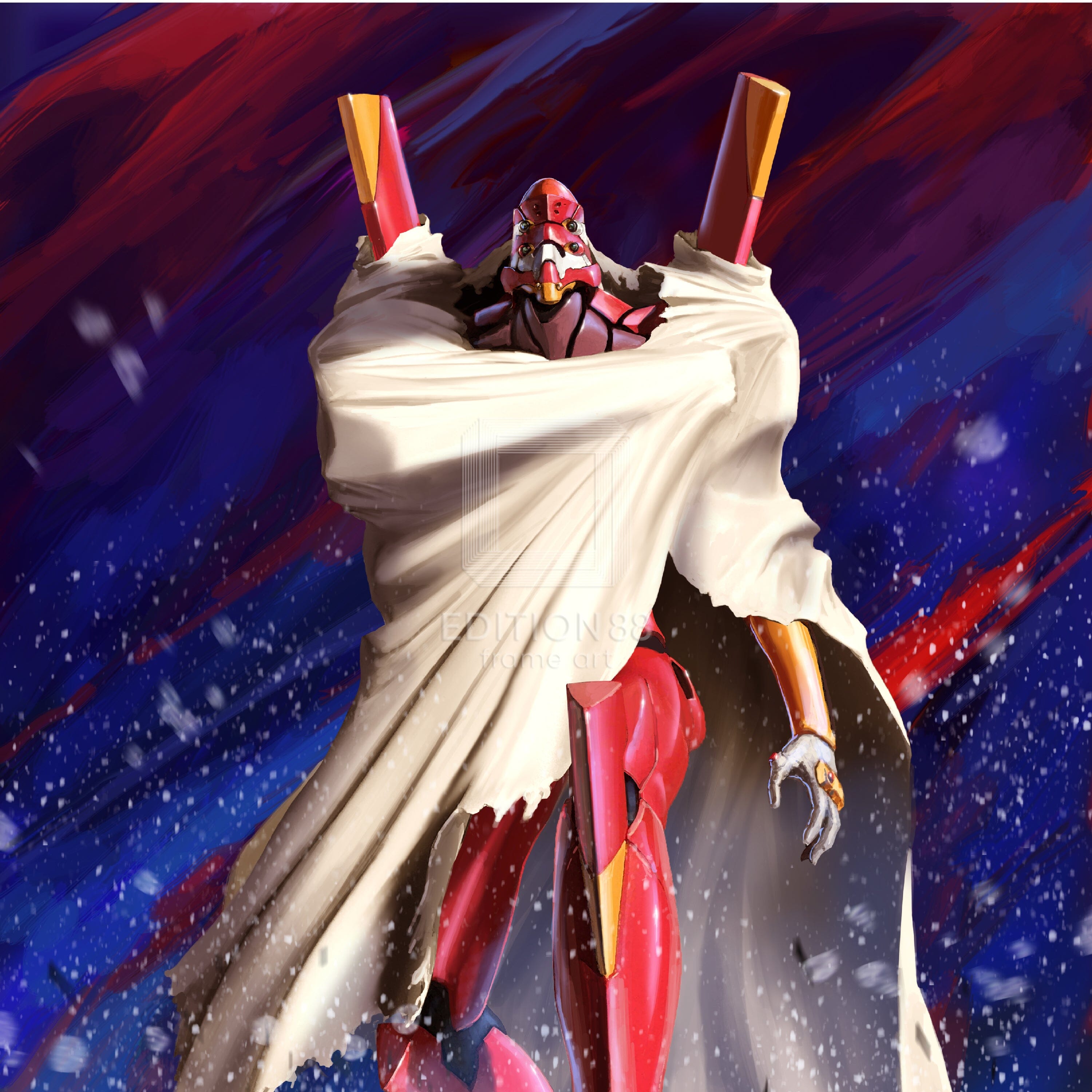 エヴァンゲリオン 88グラフ3/天神英(直筆サイン入り/限定100枚) 88グラフ Edition88